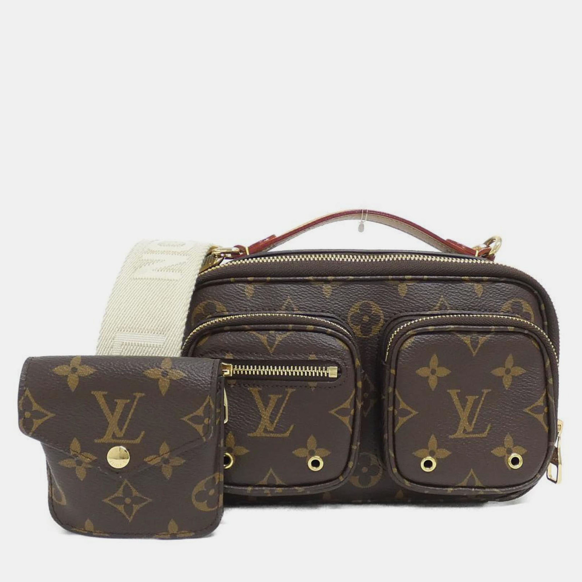 

Louis Vuitton Monogram Utility Crossbody Shoulder Bag, Brown