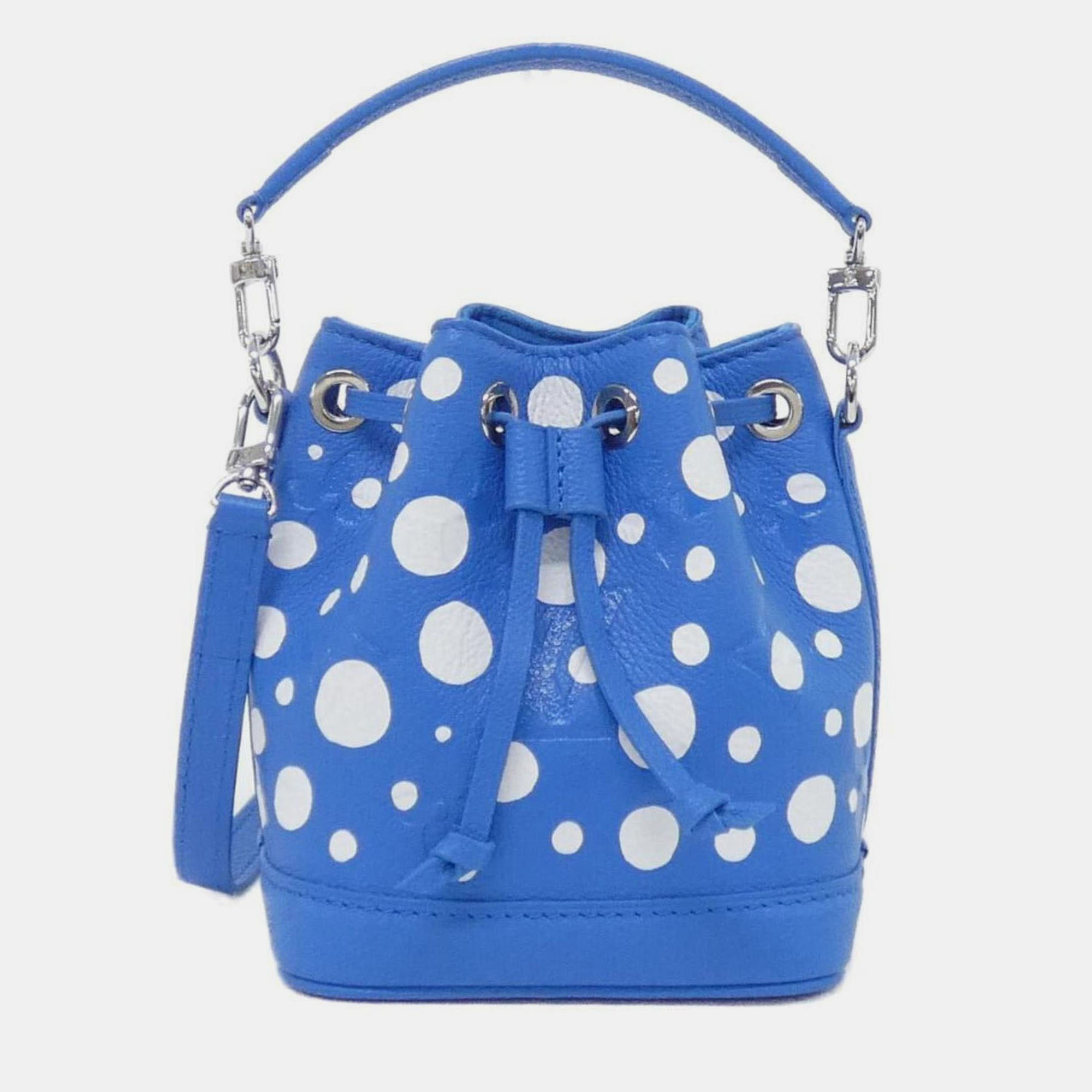 

Louis Vuitton Monogram Empreinte Lv X Yk Nano Noe Shoulder Bag, Blue