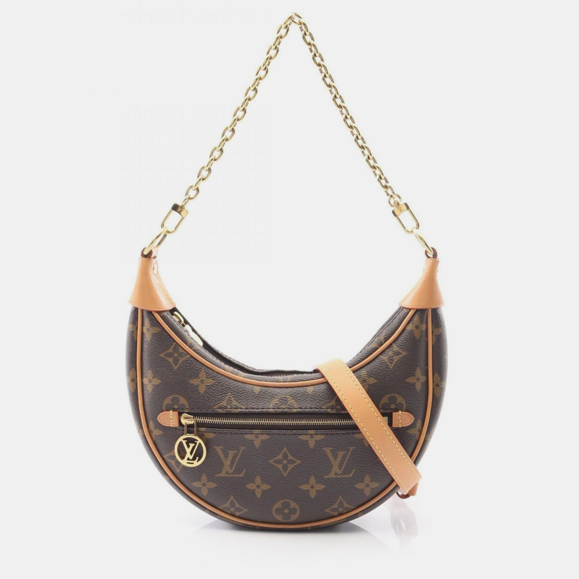 

Louis Vuitton Loop Monogram Shoulder Bag Coated Canvas And Leather Brown