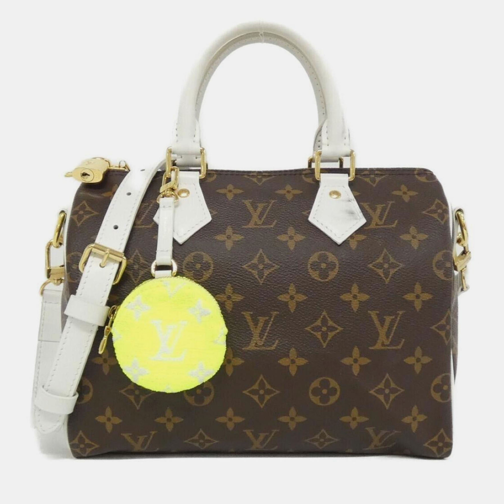 

Louis Vuitton Monogram Lv Match Speedy Bandouliere  Boston Bag, Brown