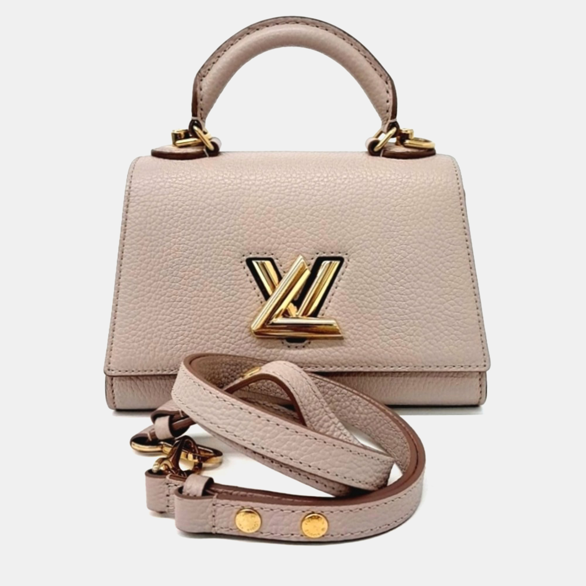 

Louis Vuitton Pink Leather Twist One Handle BB
