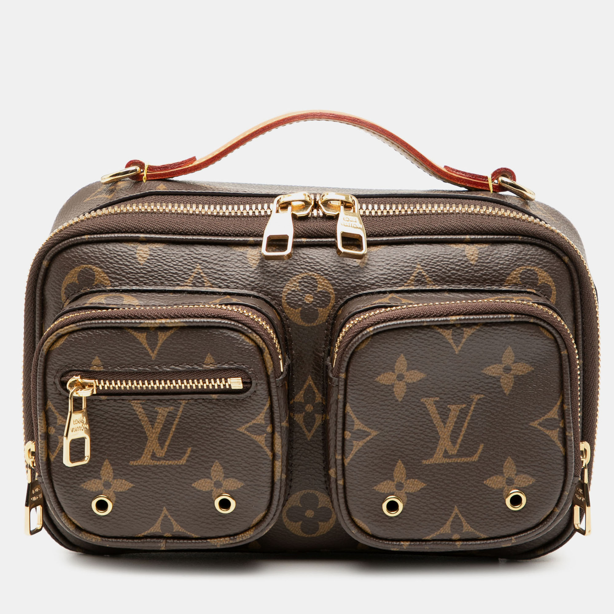 

Louis Vuitton Brown Monogram Utility Satchel