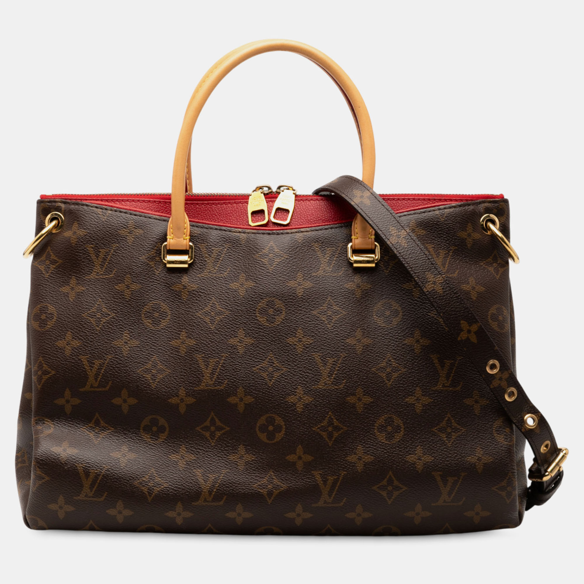 

Louis Vuitton Brown Monogram Pallas MM