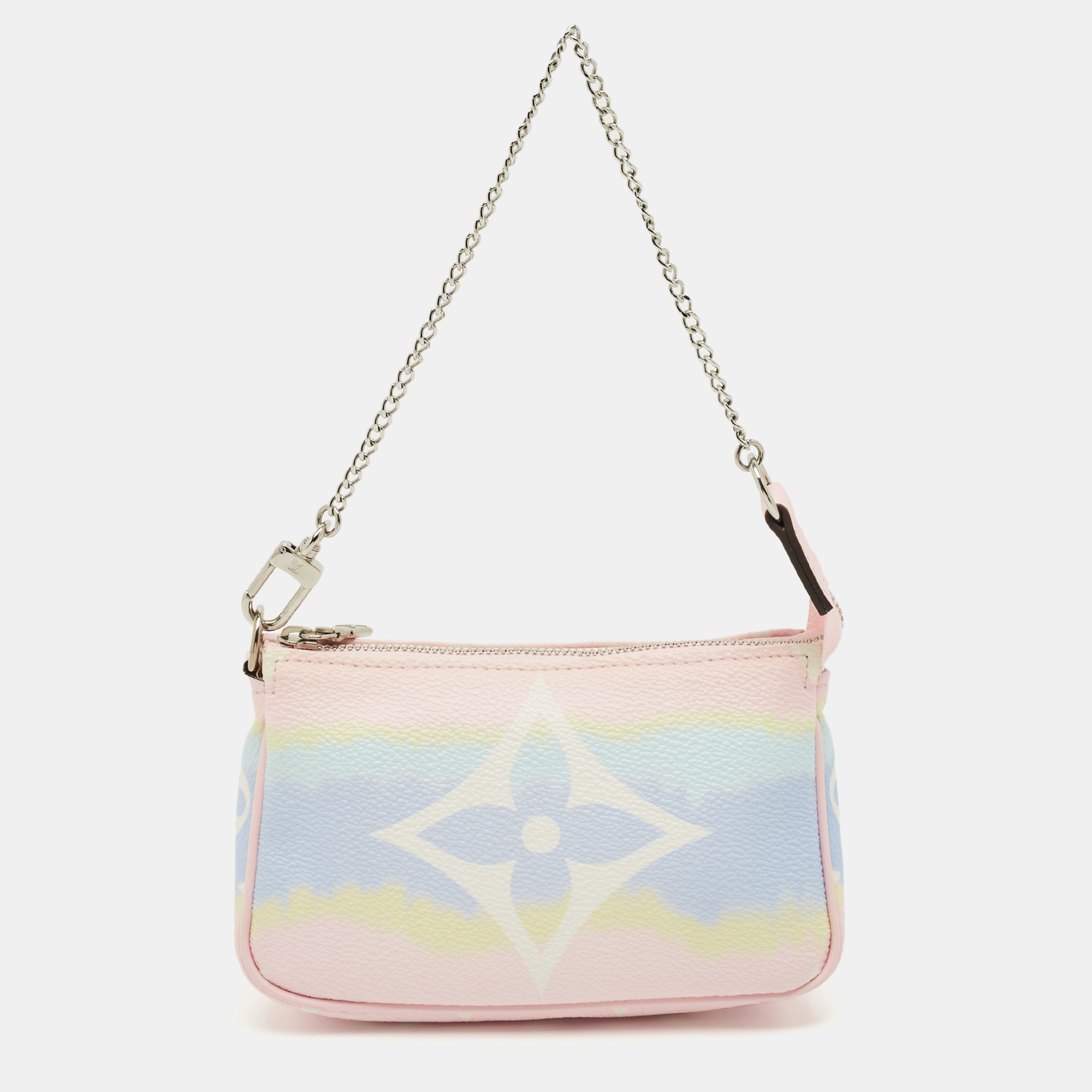 

Louis Vuitton Escale Mini Pastel Monogram Canvas Canvas Pochette Accessoires, Multicolor