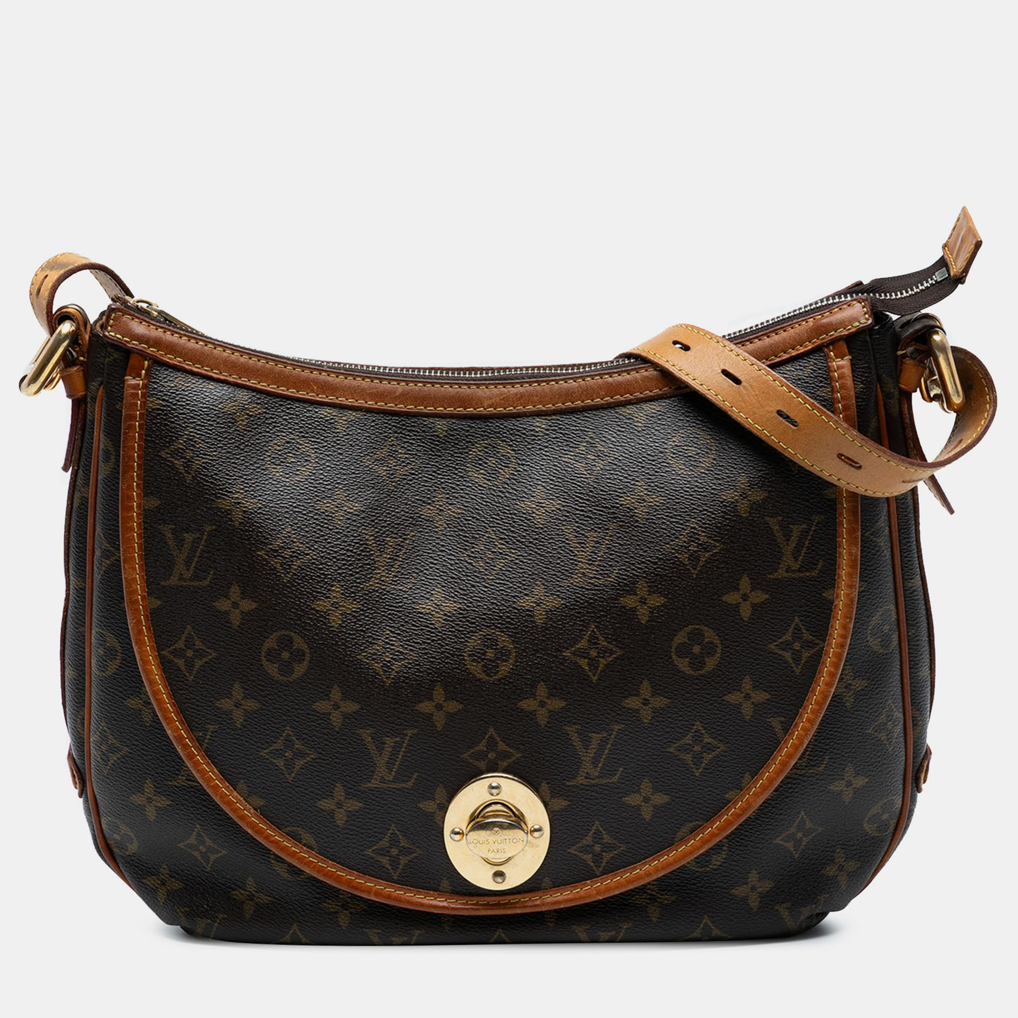 

Louis Vuitton Brown Monogram Tulum GM