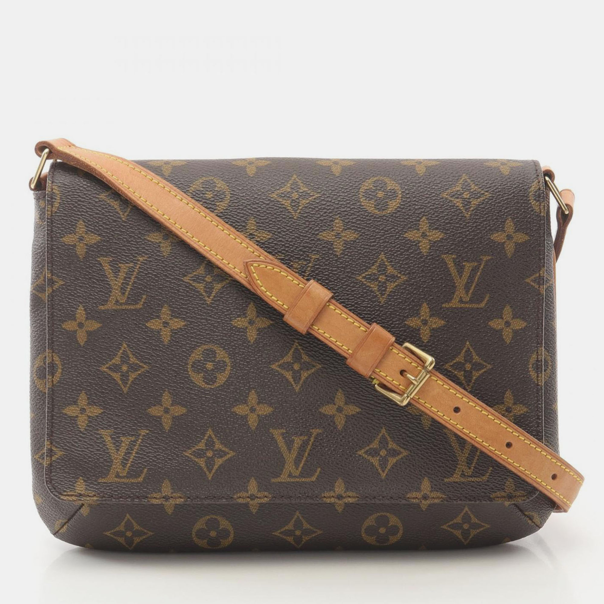 

Louis Vuitton Musette Tango PM Brown Canvas Shoulder Bag