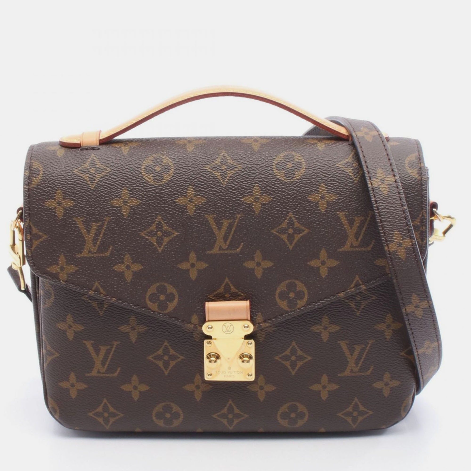 

Louis Vuitton Pochette Metis MM Brown Monogram Canvas Shoulder Bag