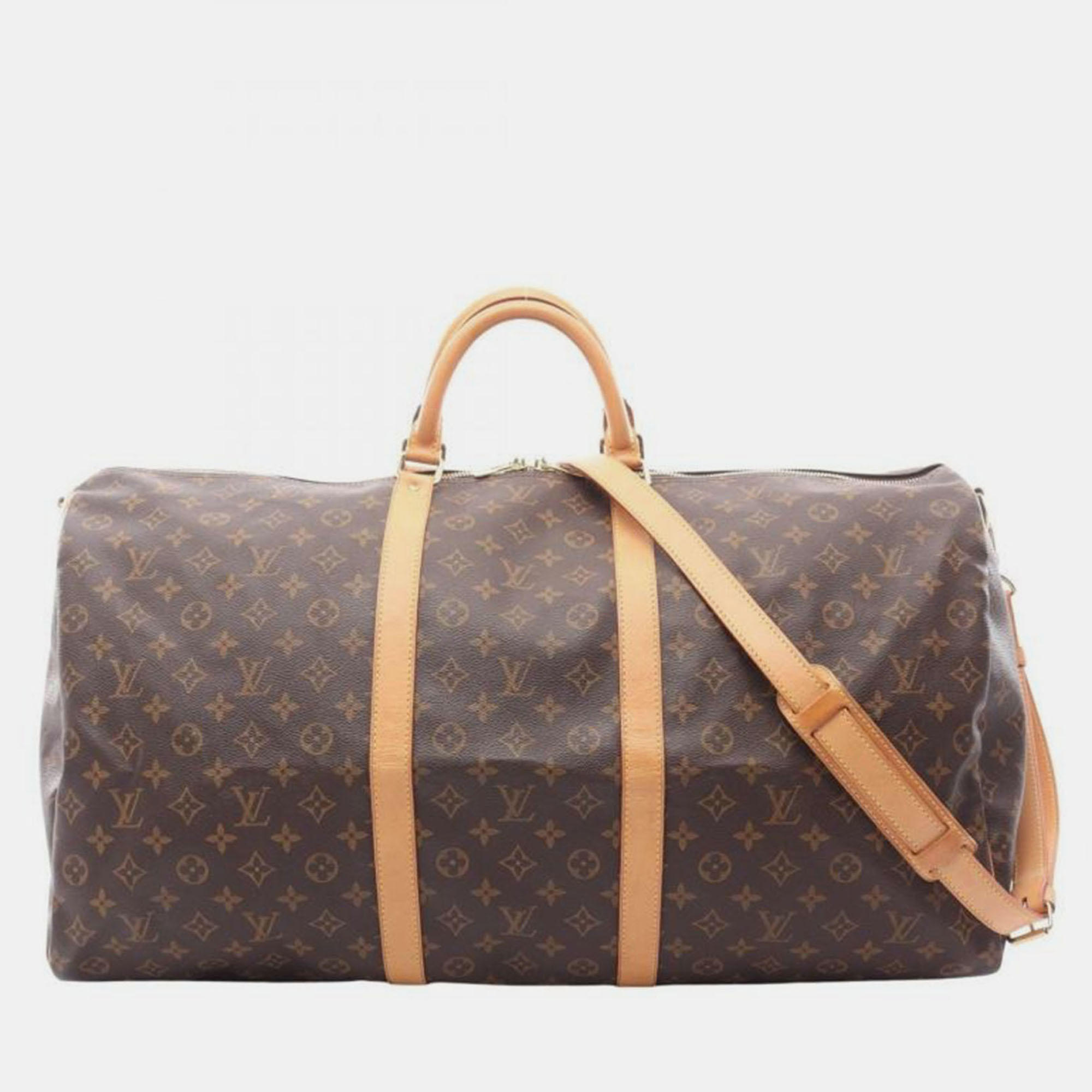 

Louis Vuitton Keepall Bandouliere 60 Monogram Canvas Boston Bag, Brown