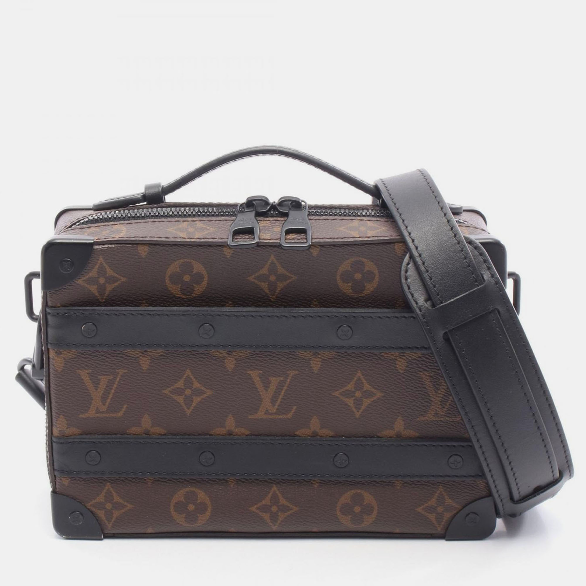 

Louis Vuitton Soft Trunk Monogram Macassar Canvas Shoulder Bag, Brown