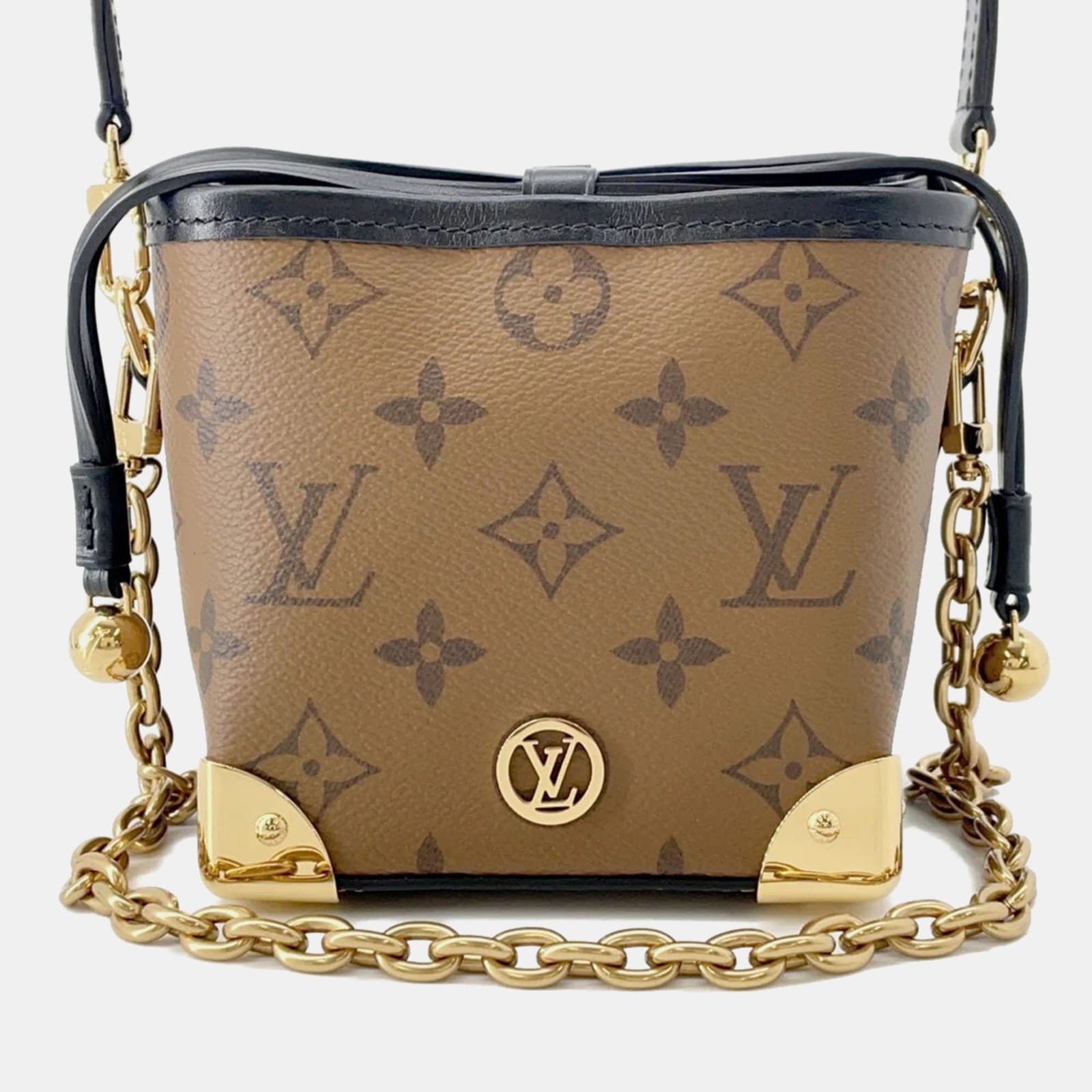 

Louis Vuitton Noe Purse Lv Bag Charm Noir Monogram Reverse Canvas, Brown