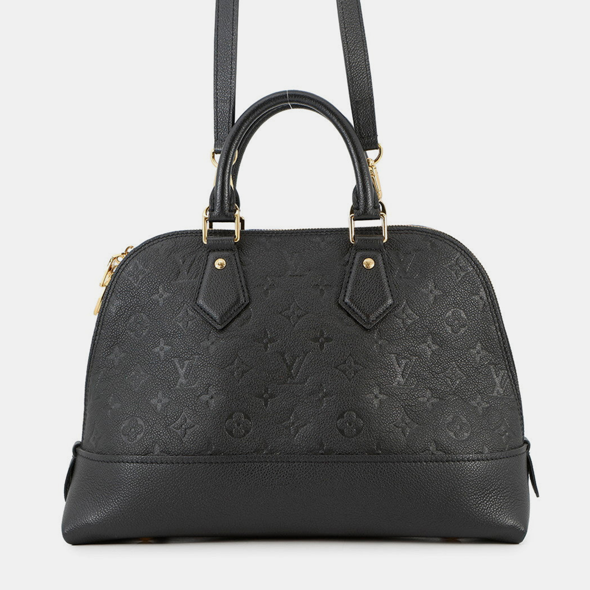 

Louis Vuitton Neo Alma Noir/Purple Monogram Empreinte Leather Size Pm, Black