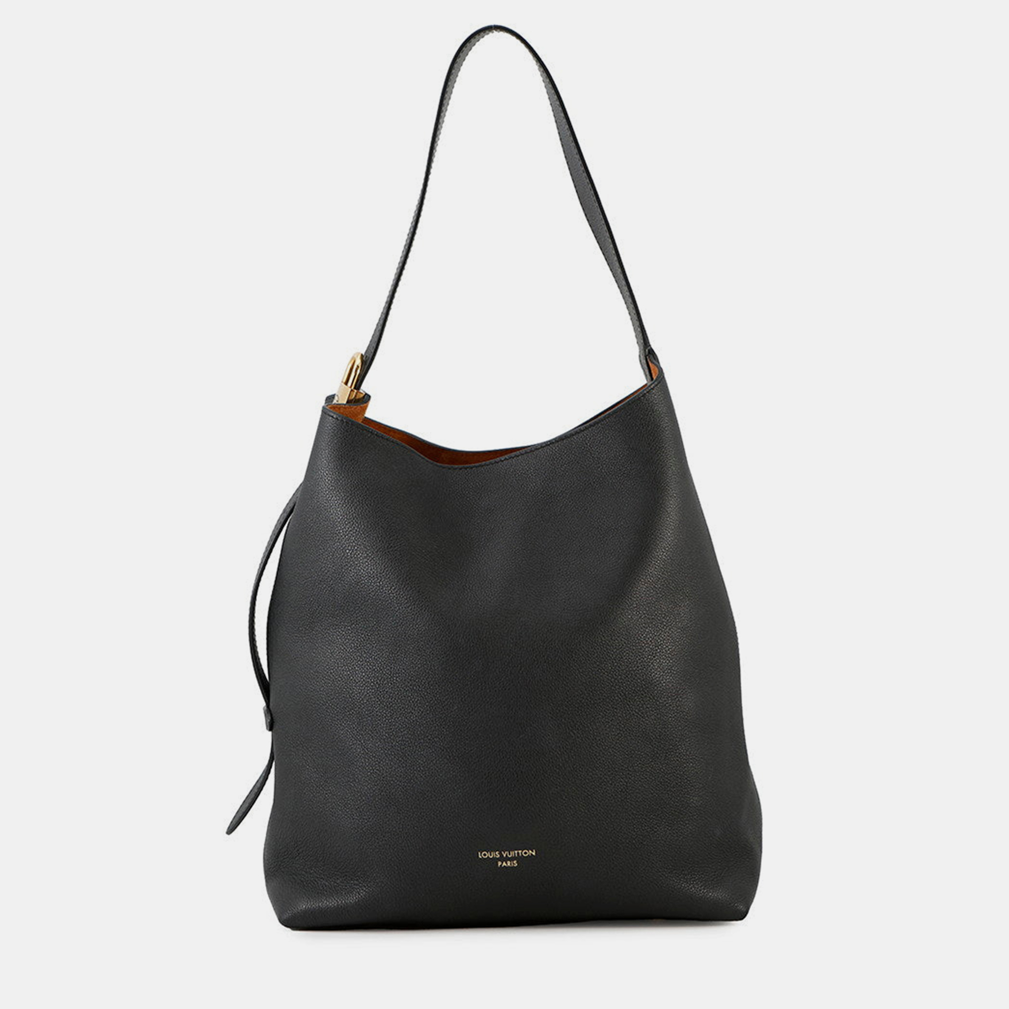 

Louis Vuitton Lowkey Hobo Noir Grained Calf Leather Size Mm, Black