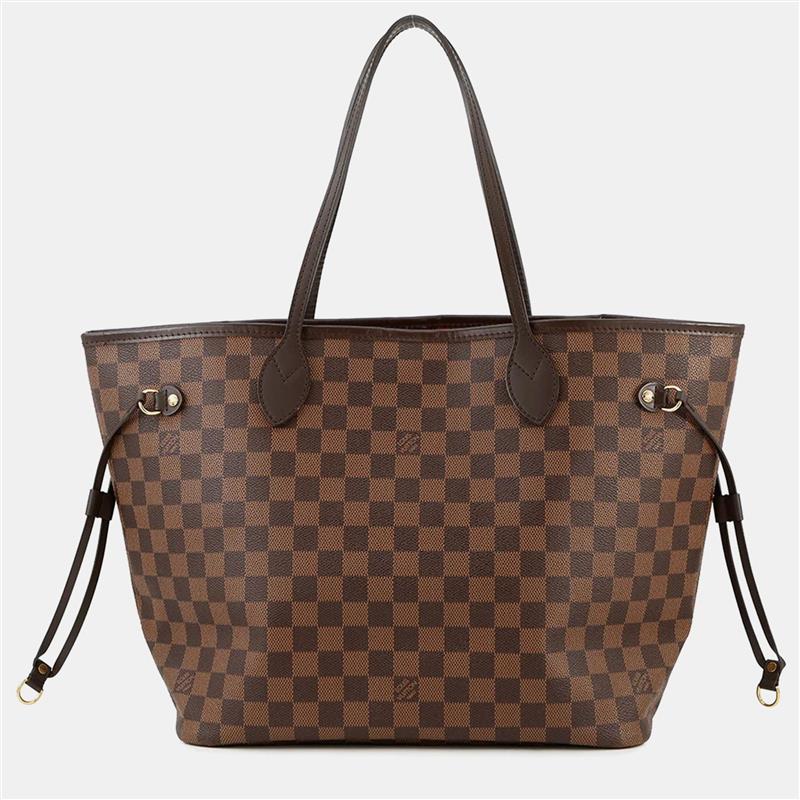 

Louis Vuitton Neverfull Cerise Damier Ebene Canvas Size MM, Brown