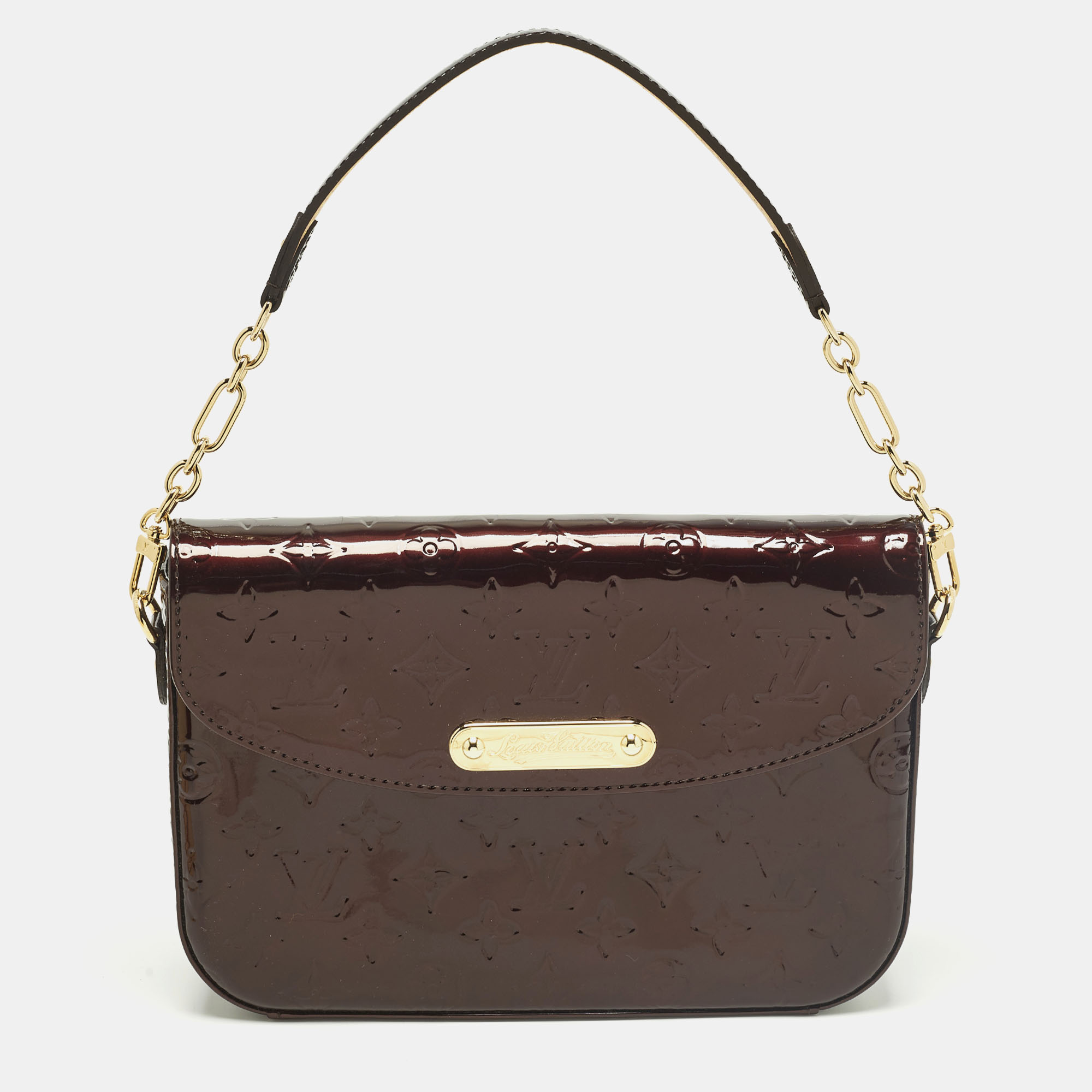 

Louis Vuitton Rodeo Drive Amarante Monogram Vernis Bag, Burgundy