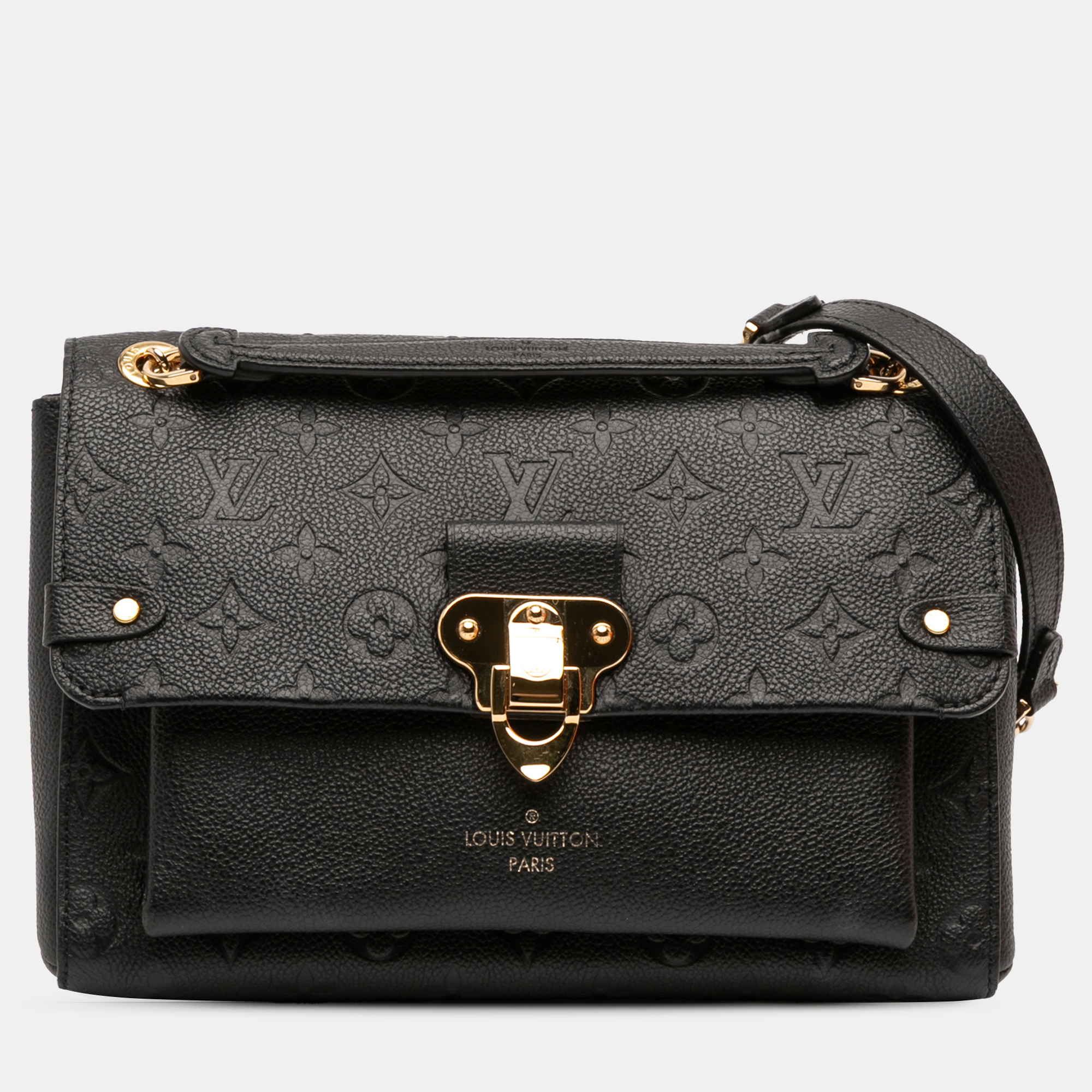 

Louis Vuitton Black Monogram Empreinte Vavin PM