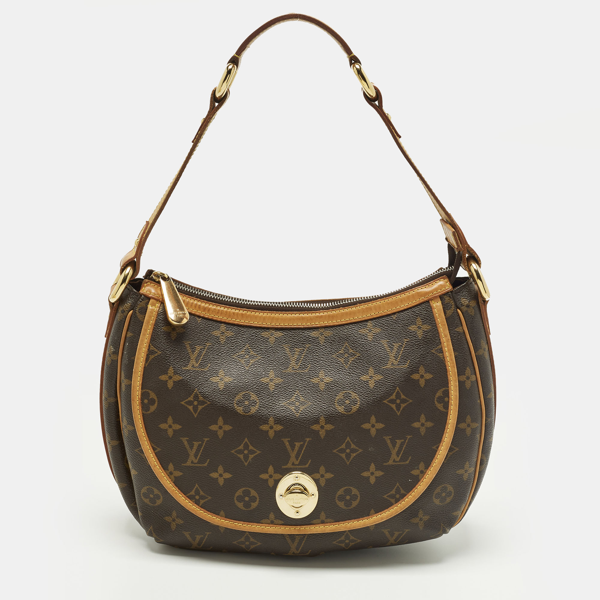 

Louis Vuitton Tulum GM Monogram Canvas Bag, Brown