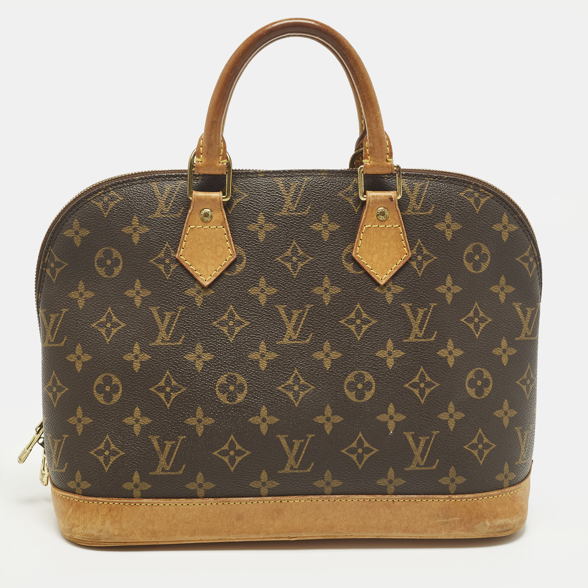 

Louis Vuitton Alma PM Monogram Canvas Bag, Brown