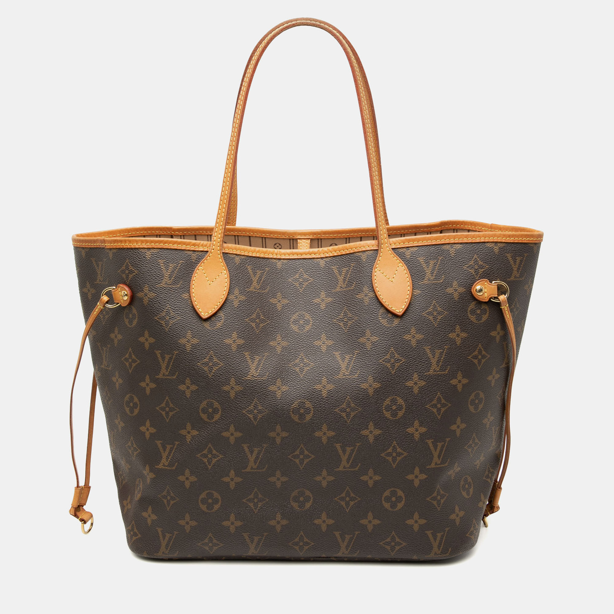 

Louis Vuitton Brown Monogram Neverfull MM