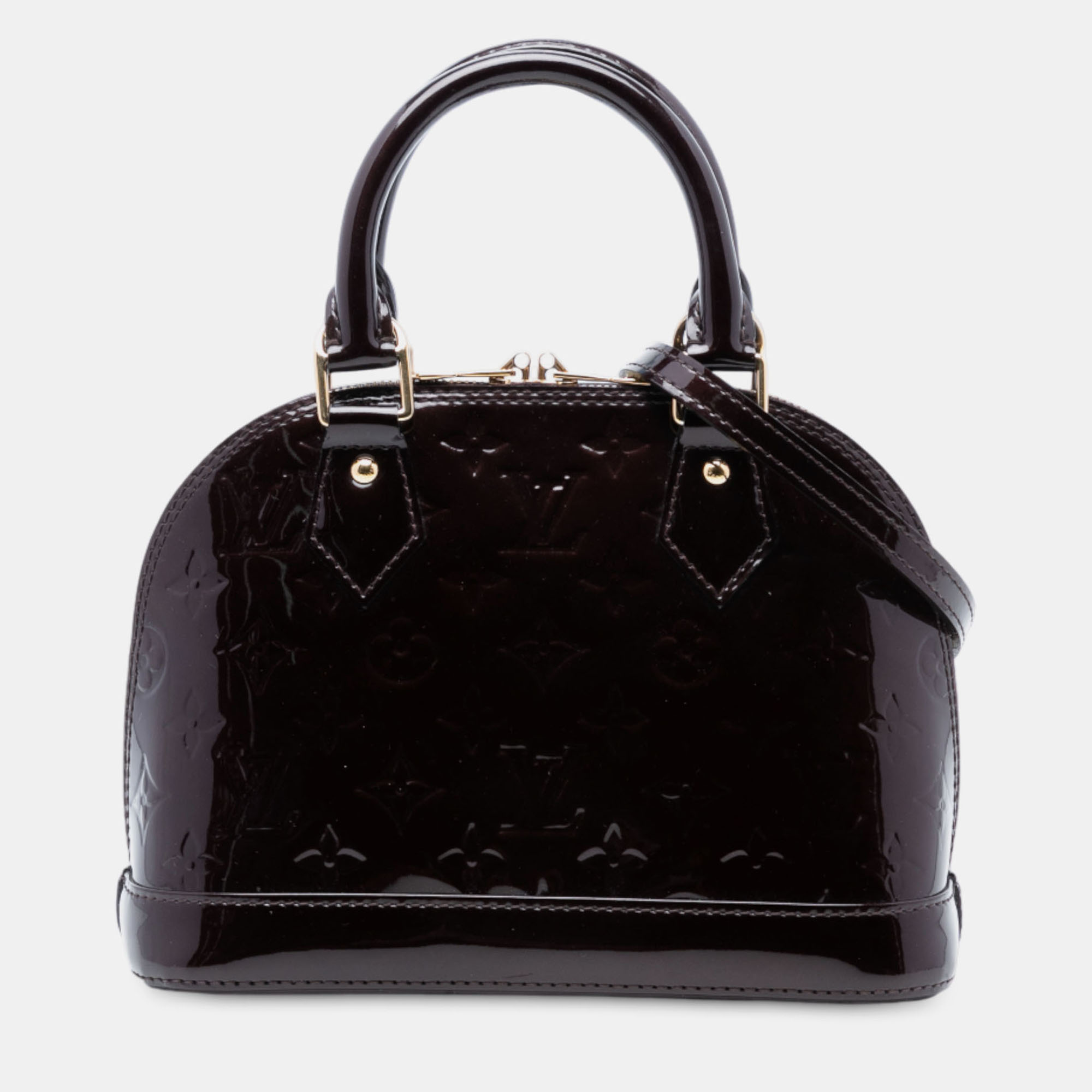 

Louis Vuitton Purple Monogram Vernis Alma BB