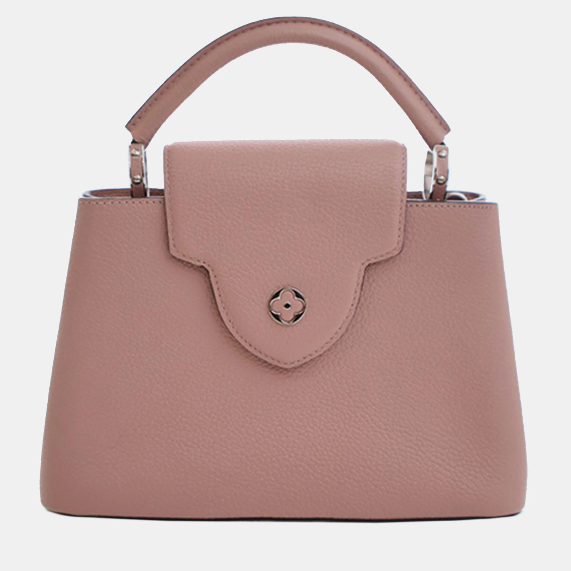 

Louis Vuitton Pink Taurillon Capucines BB