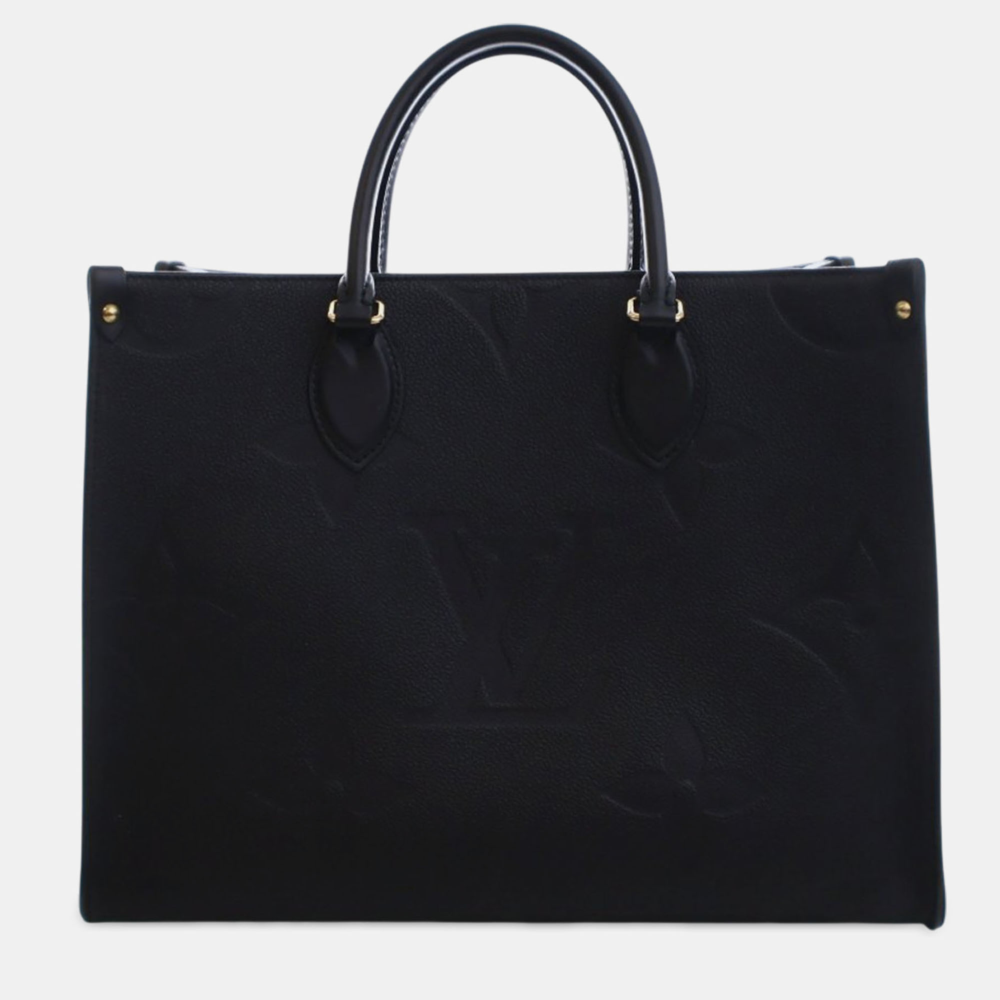 

Louis Vuitton Black Monogram Empreinte Onthego MM