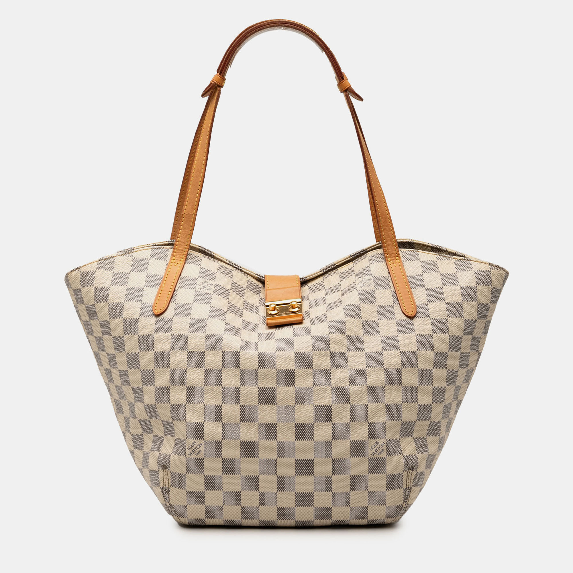 

Louis Vuitton White Damier Azur Salina PM