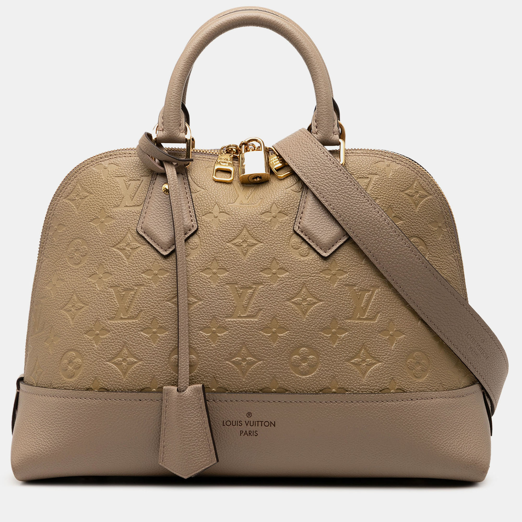

Louis Vuitton Brown Monogram Empreinte Neo Alma PM