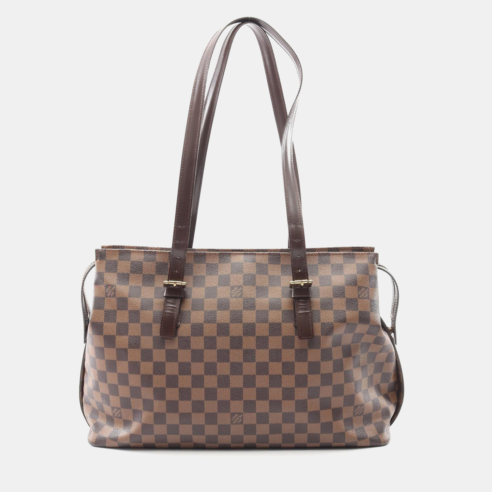 

Louis Vuitton Chelsea Brown Damier Ebene Canvas Tote Bag