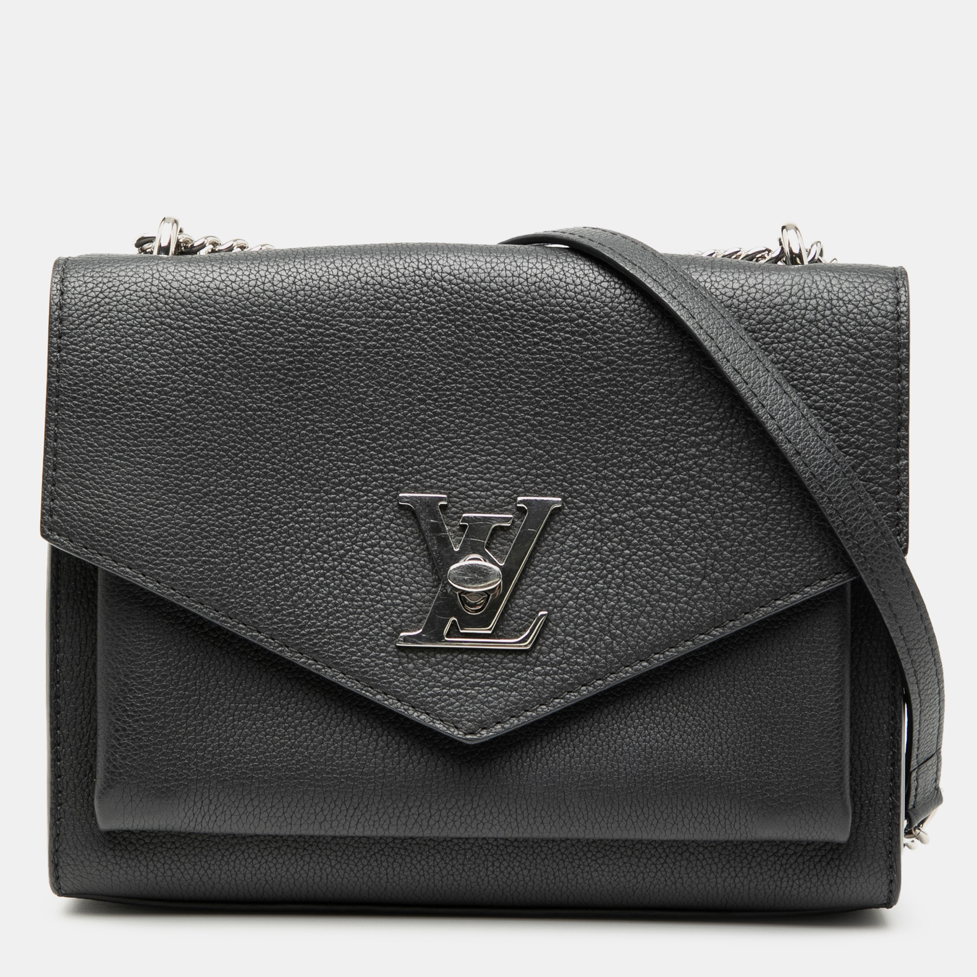 

Louis Vuitton Black Mylockme Chain Bag