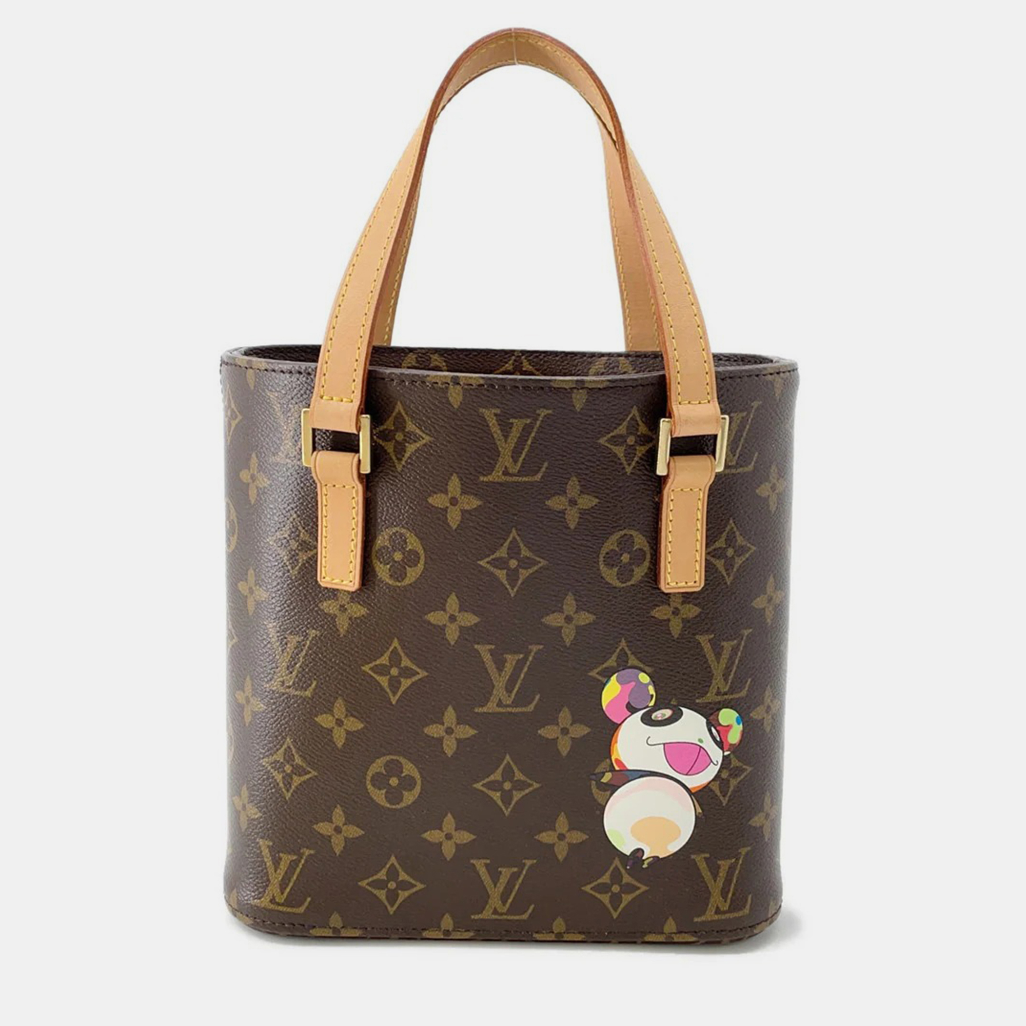 

Louis Vuitton Vavin Brown Monogram Panda Takashi Murakami Size Pm