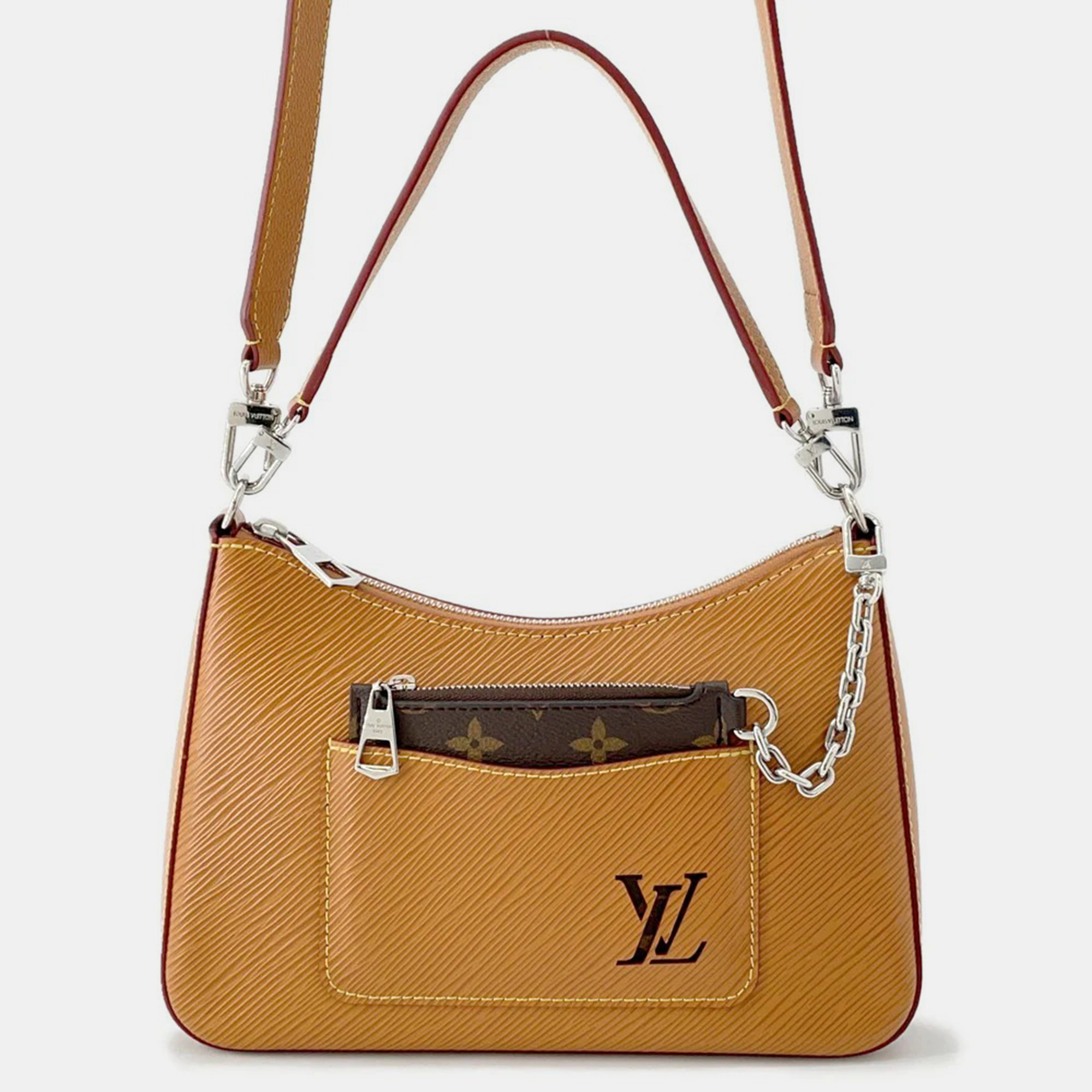 

Louis Vuitton Marel Gold Epi Leather Leather