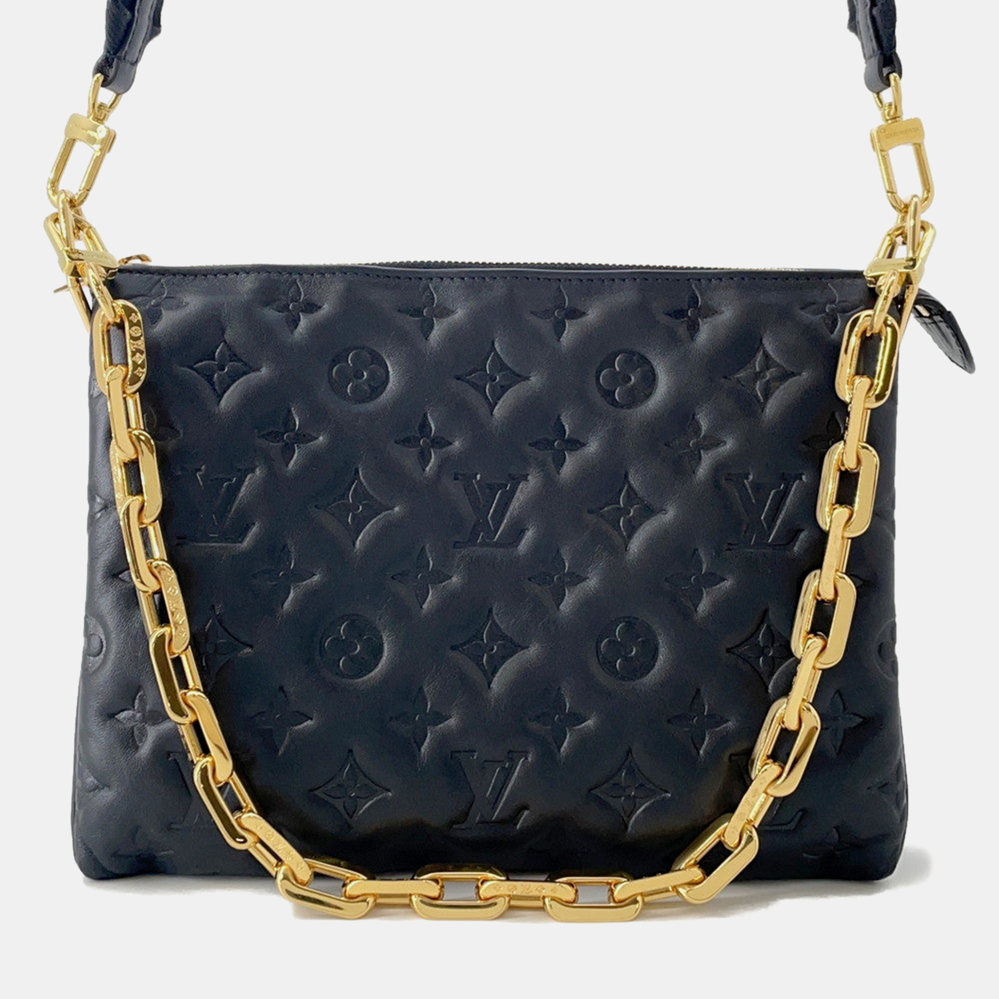 

Louis Vuitton Coussin Black Monogram Pattern Lambskin Size Pm