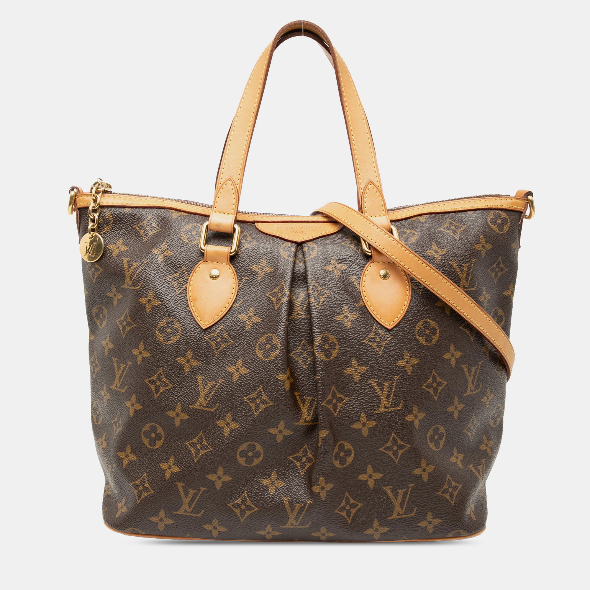 

Louis Vuitton Brown Monogram Palermo PM