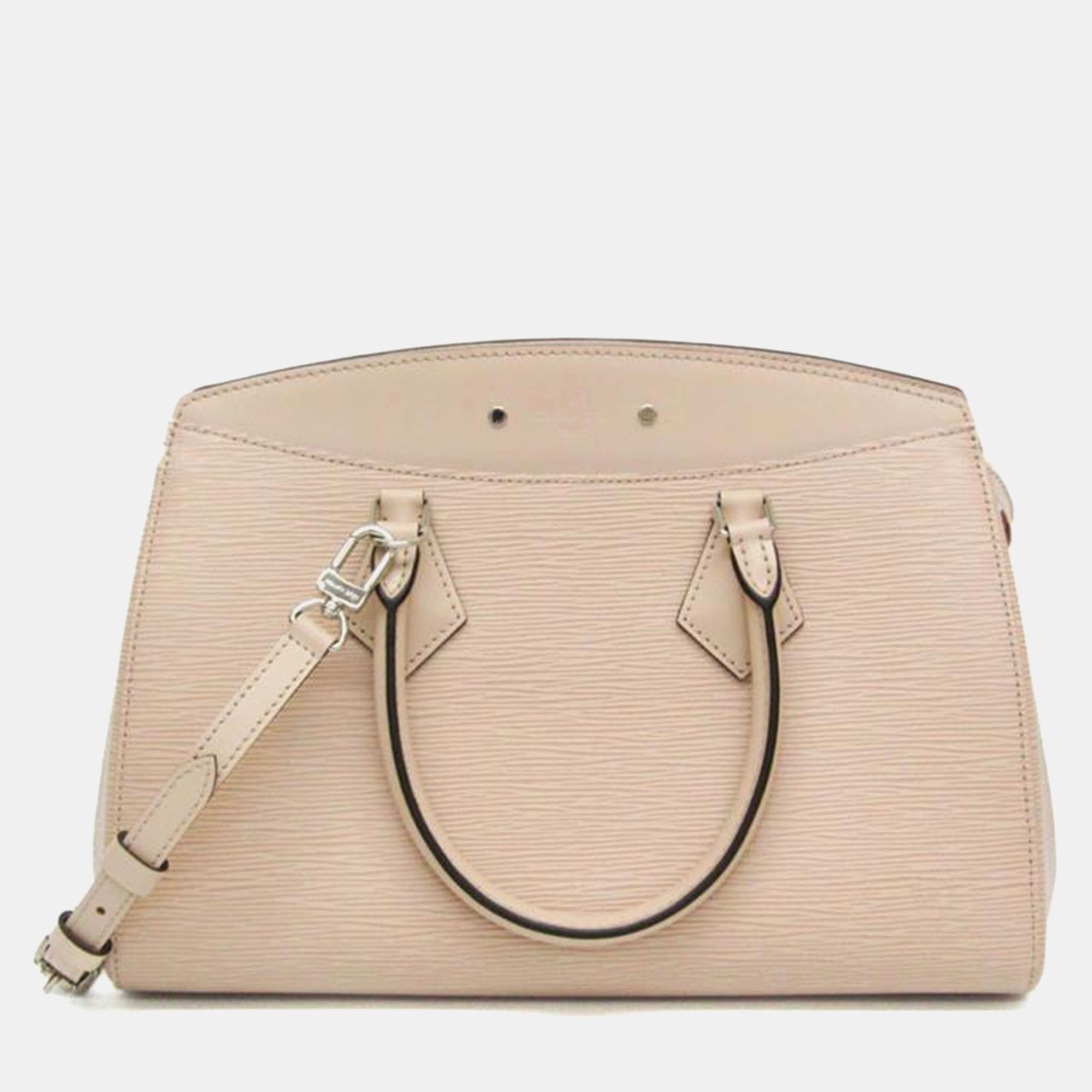 

Louis Vuitton Epi Soufflot MM Handbag Shoulder Bag Dune, Cream