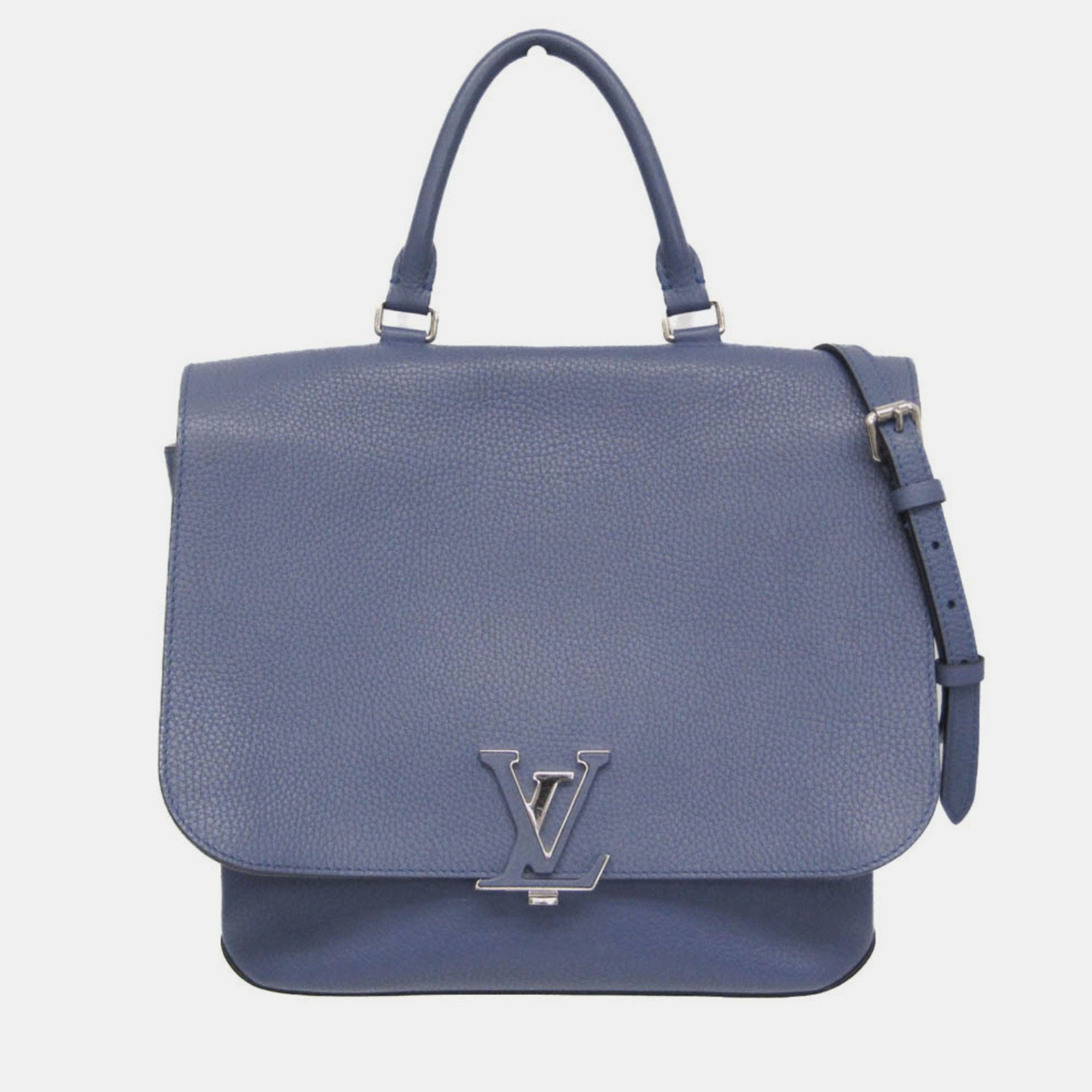 

Louis Vuitton Parnassea Volta Handbag Shoulder Bag Blue