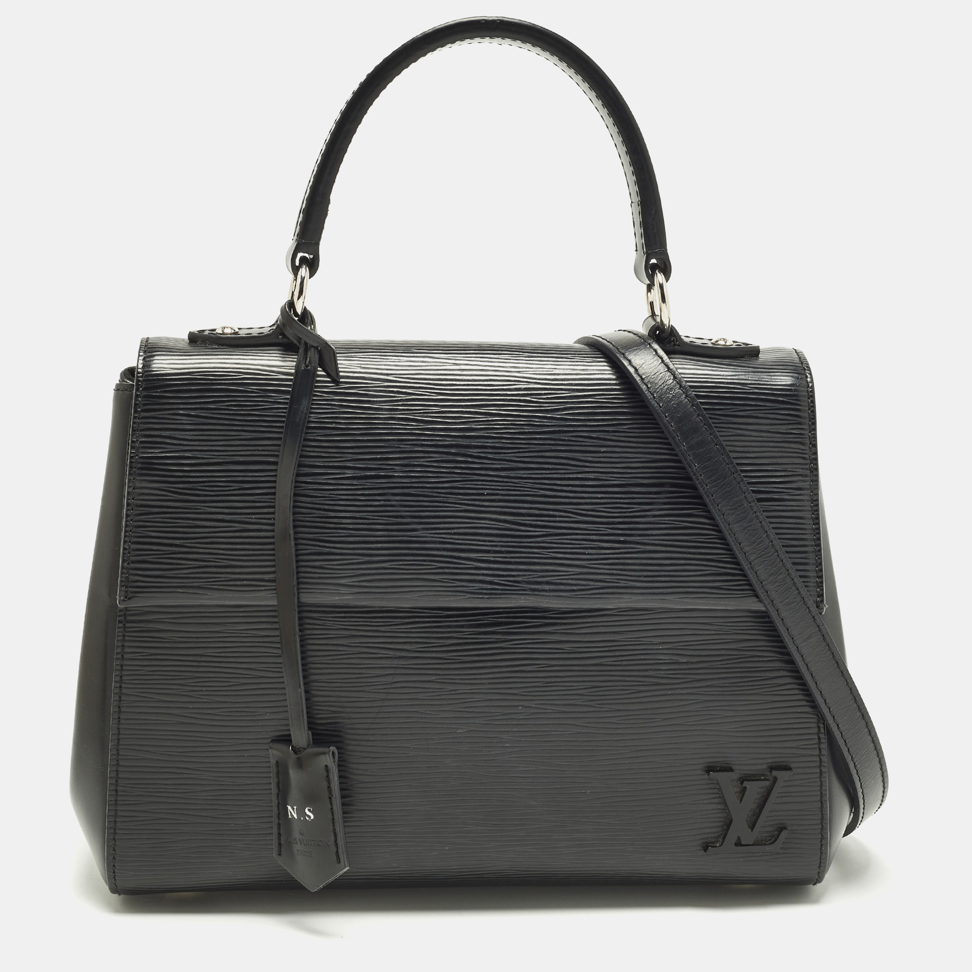 

Louis Vuitton Cluny BB Black Epi Leather Bag