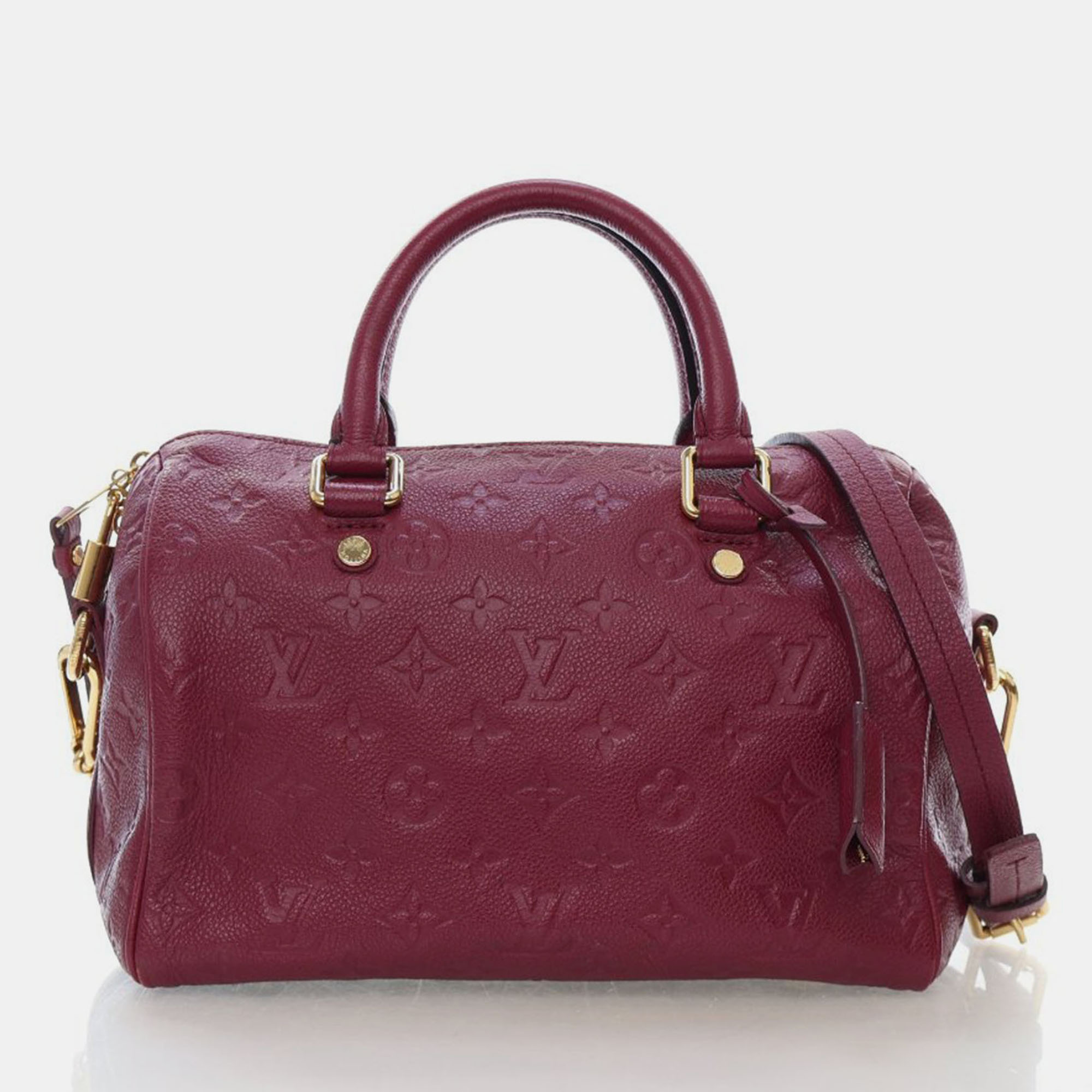 

Louis Vuitton Monogram Empreinte Speedy Bandouliere 25, Purple