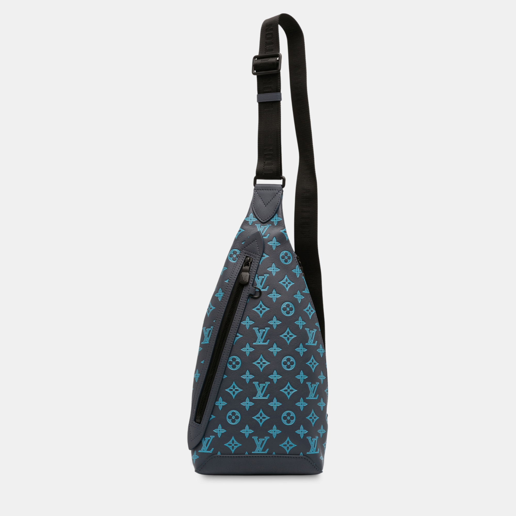 

Louis Vuitton Blue Monogram Shadow Duo Sling