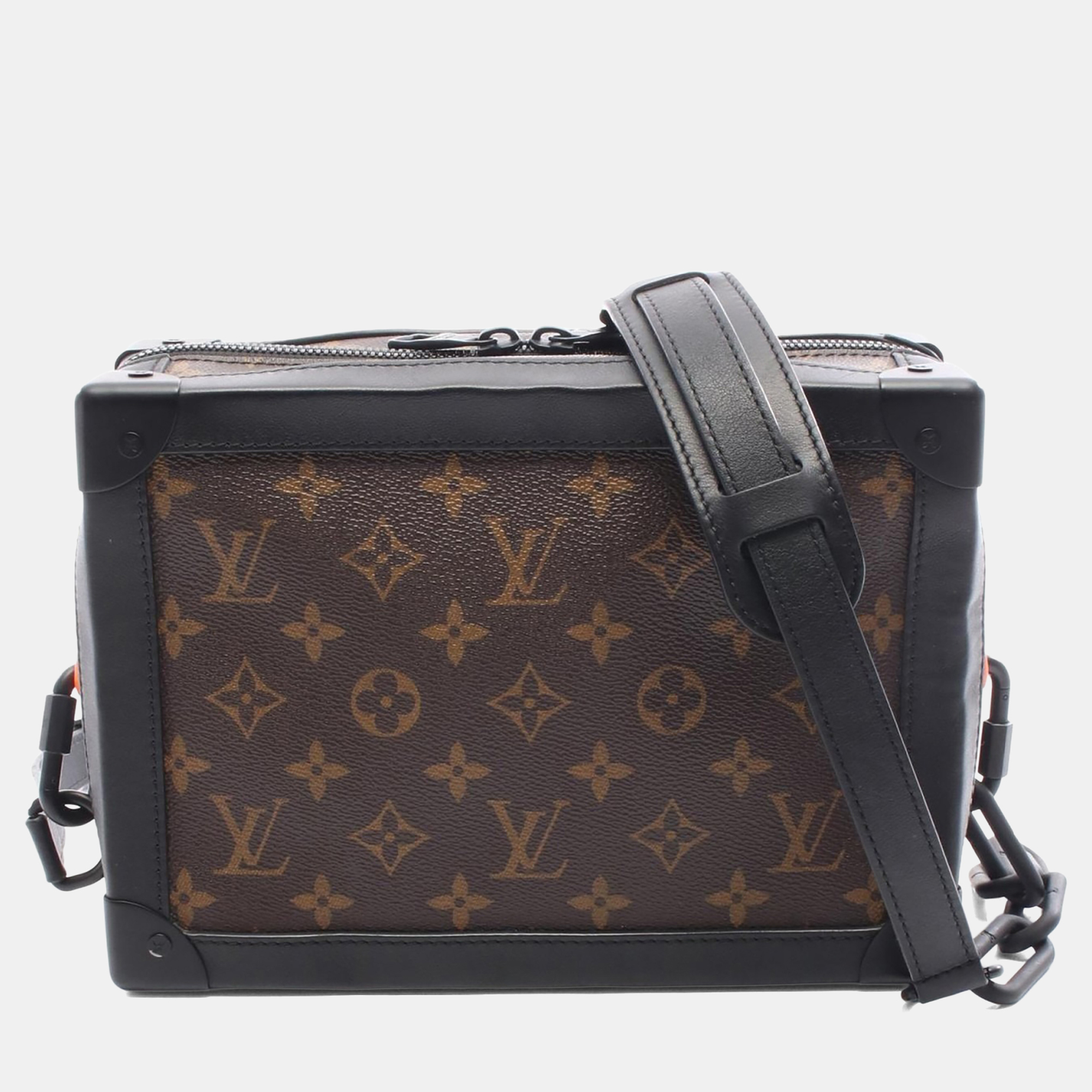 

Louis Vuitton Soft Trunk Monogram Solar Ray Canvas Crossbody Bag, Black
