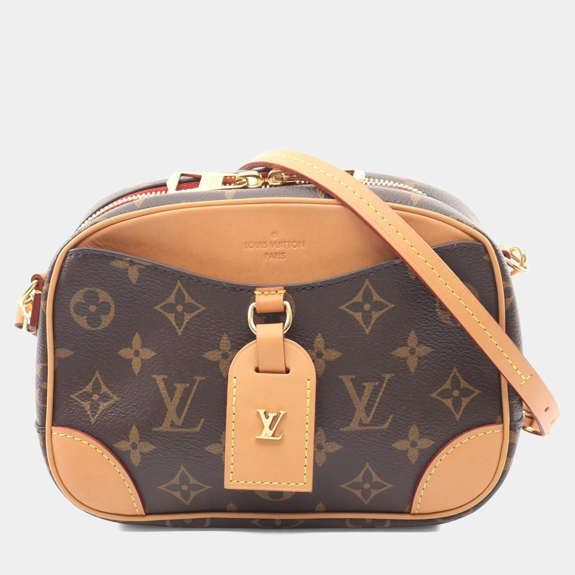 

Louis Vuitton Deauville Mini Brown Monogram Canvas Shoulder Bag