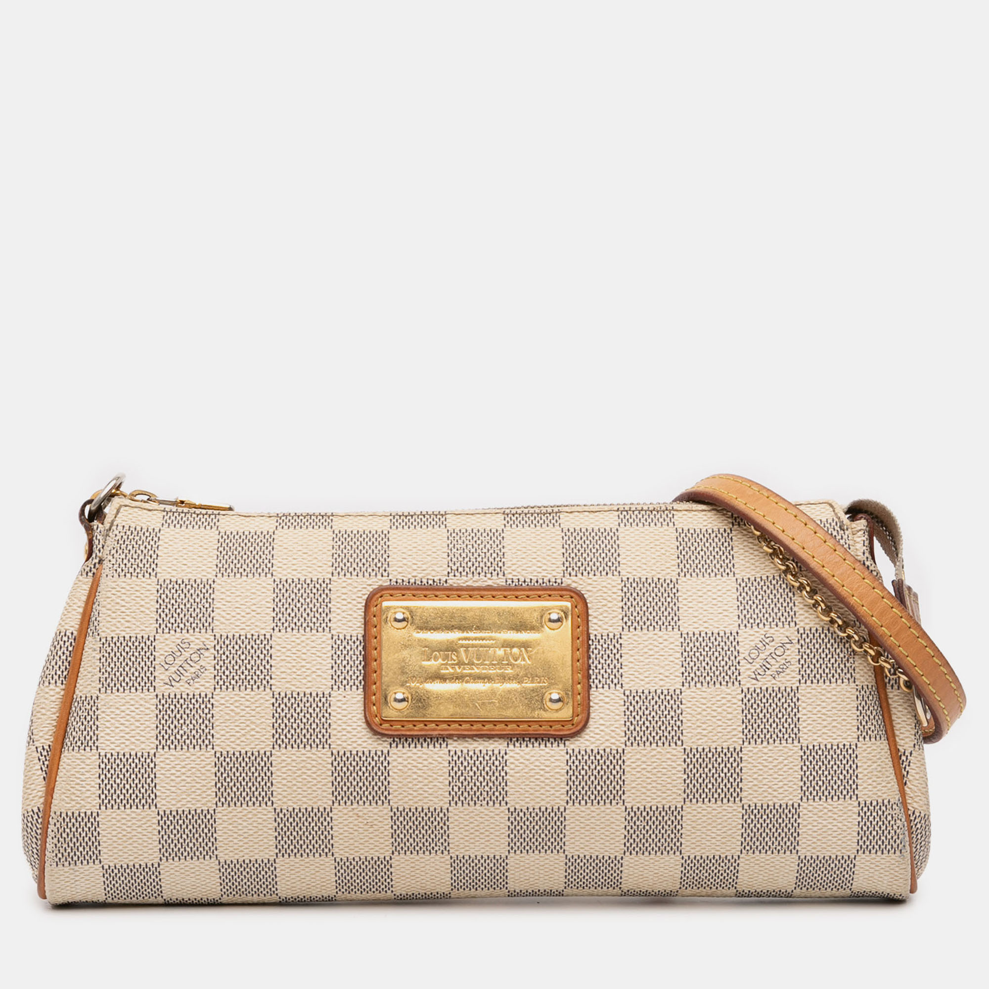 

Louis Vuitton White Damier Azur Eva