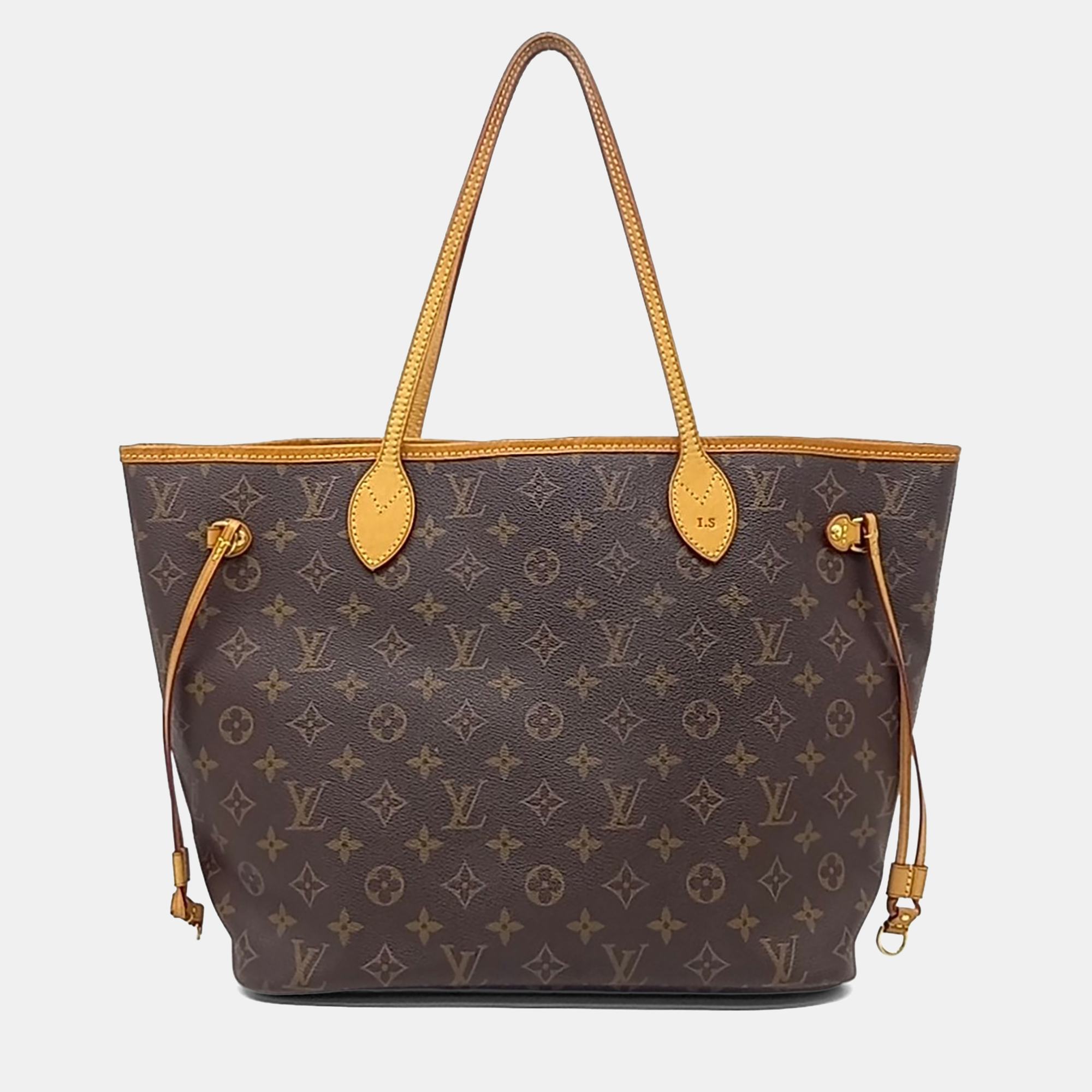

Louis Vuitton Brown PVC Monogram Neverfull MM