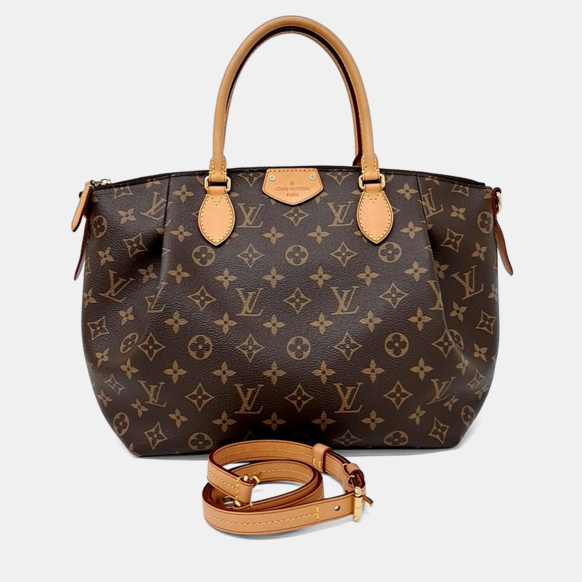 

Louis Vuitton Brown Canvas Monogram Turenne MM