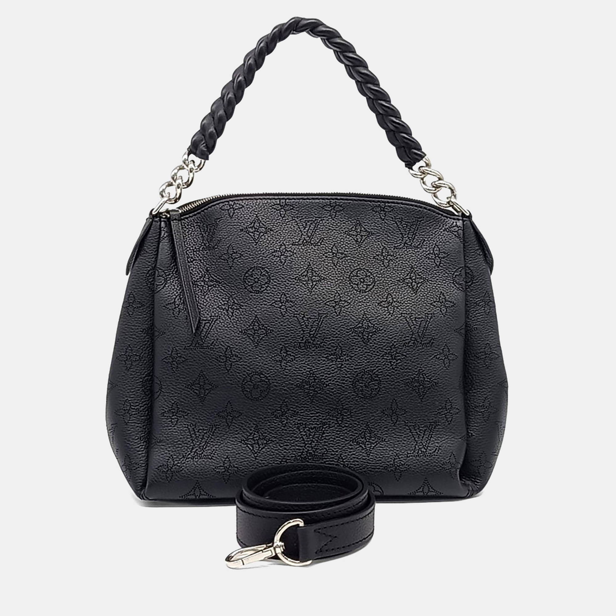 

Louis Vuitton Black Leather Mahina Babylon BB