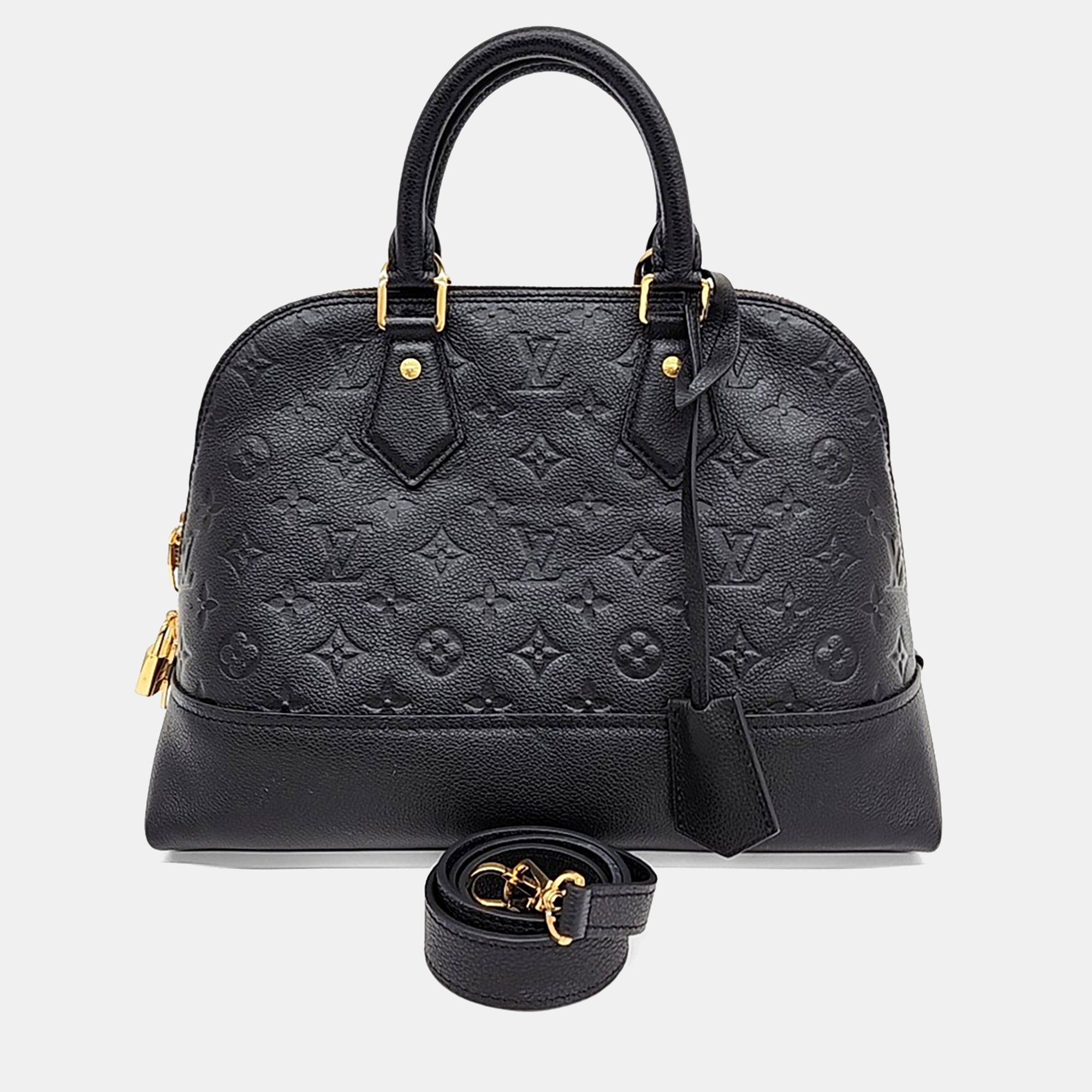 

Louis Vuitton Black Leather Empreinte Neo Alma PM