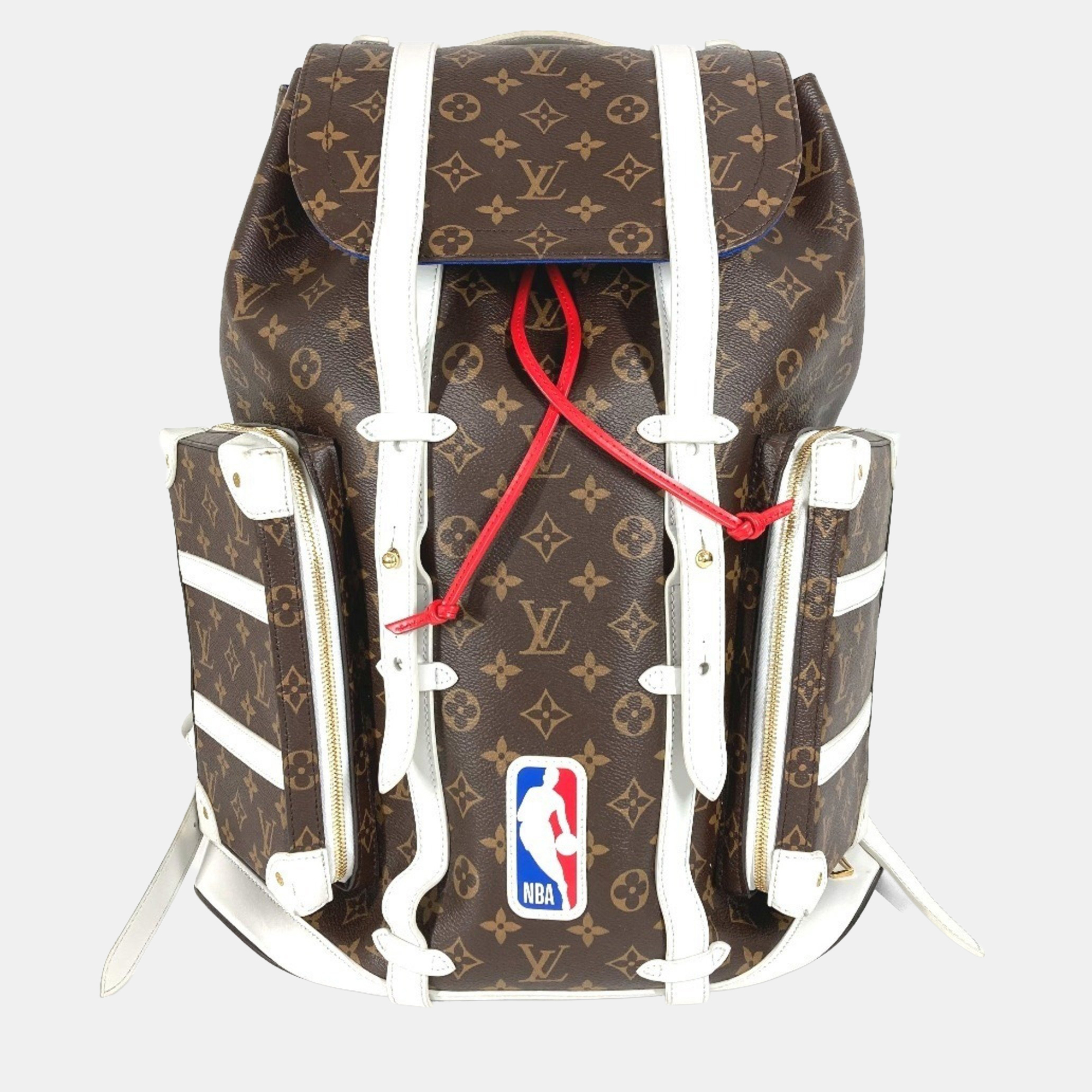 

Louis Vuitton Monogram Christopher Soft Trunk Backpack Canvas And Leather Brown