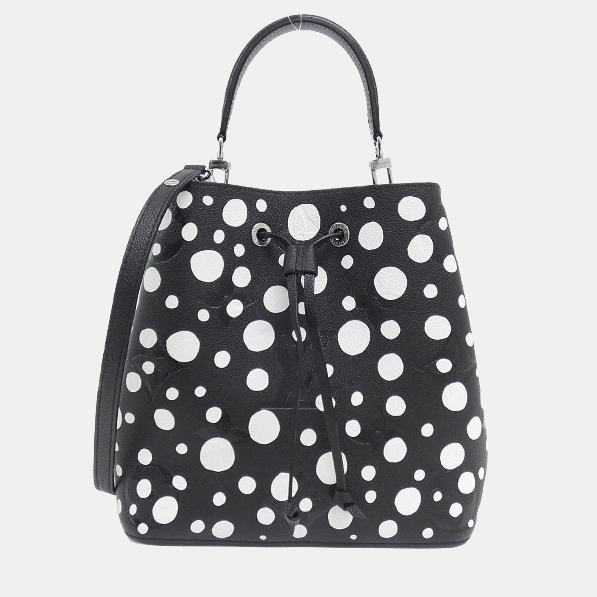 

Louis Vuitton Monogram Empreinte (Lv X Yk) Neo Noe Mm Shoulder Bag, Black