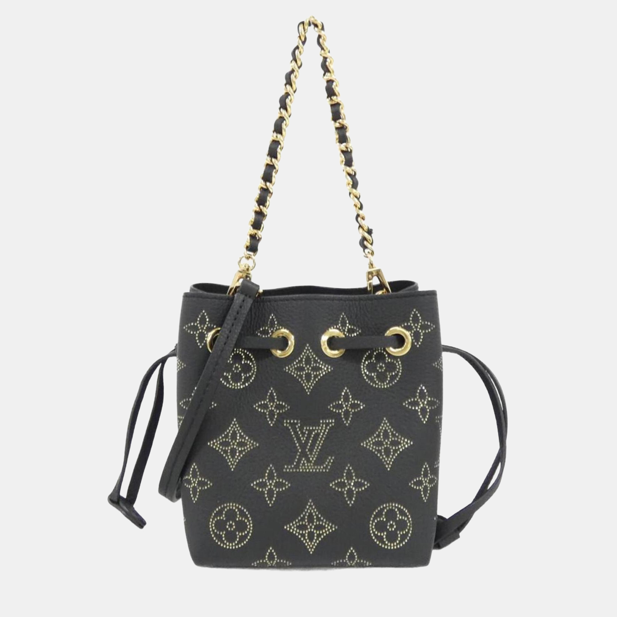 

Louis Vuitton Mahina Pico Bella Shoulder Bag, Black