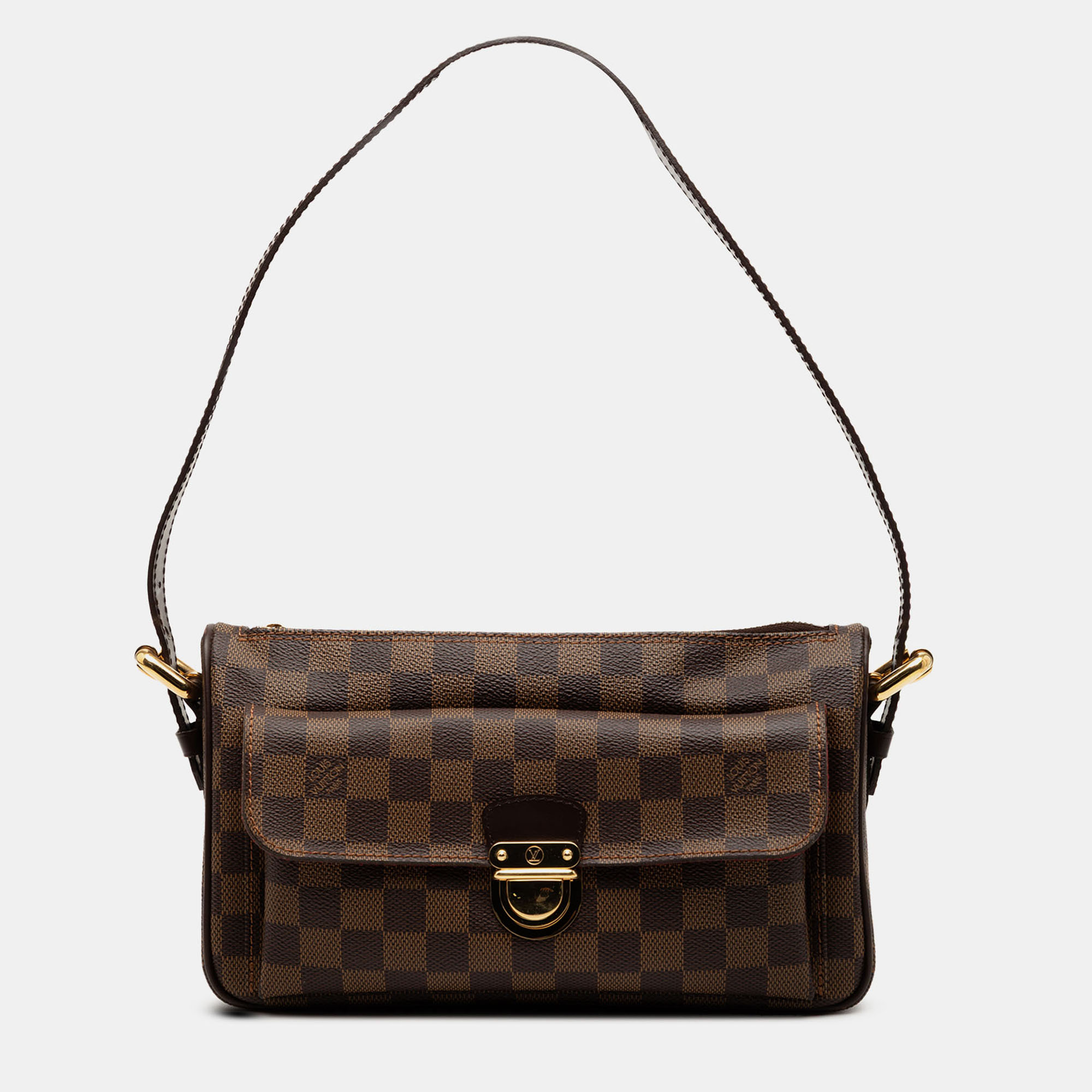 

Louis Vuitton Brown Damier Ebene Ravello GM