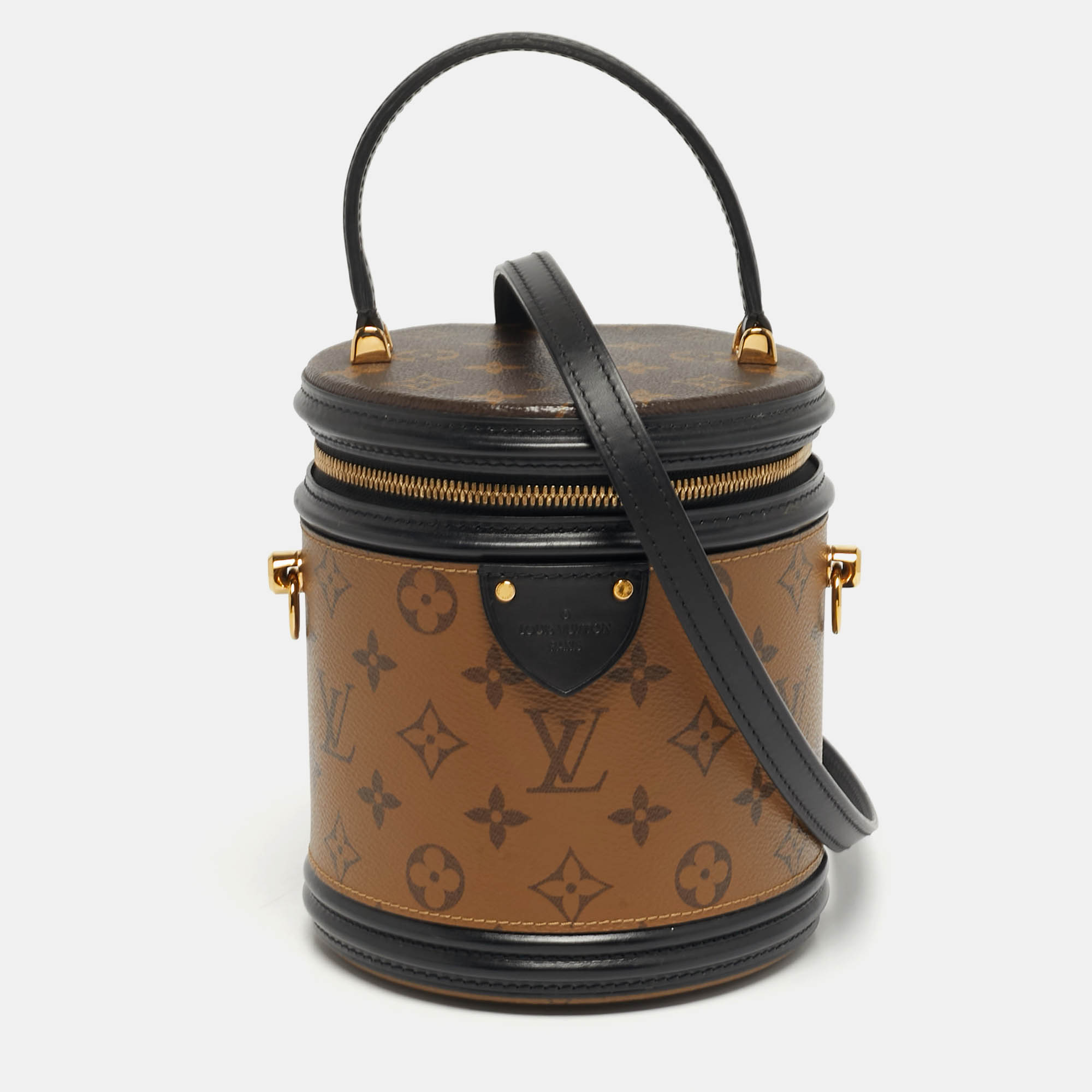 

Louis Vuitton Cannes Black Monogram Reverse Canvas Bag